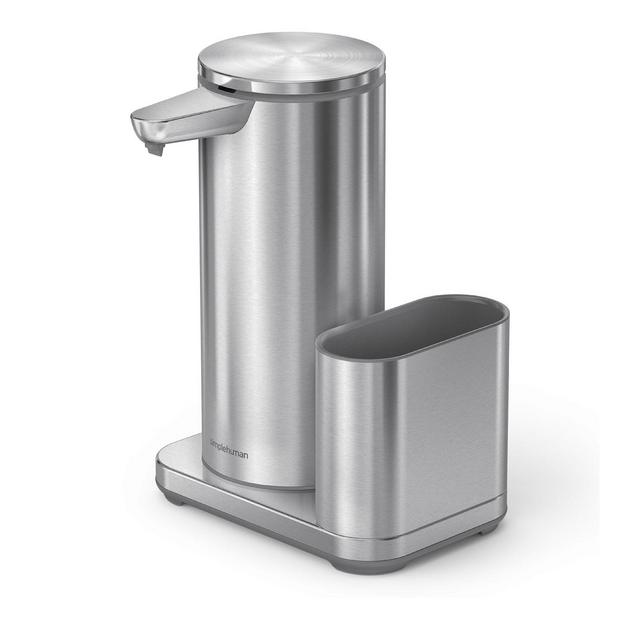 simplehuman 14 Oz Liquid Sensor Soap Pump and Caddy