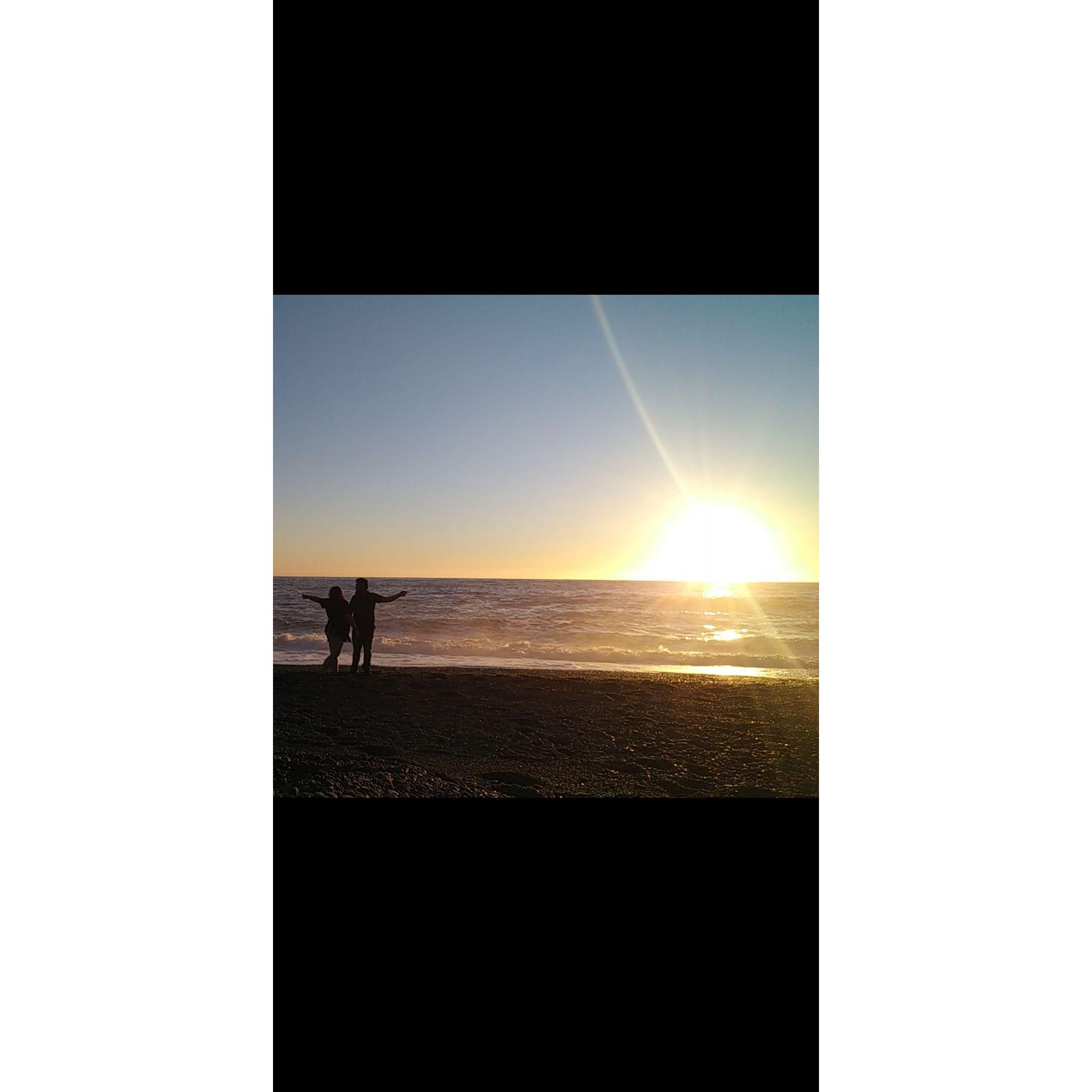 Our trip to Shelter Cove where we enjoyed the black sands beach.