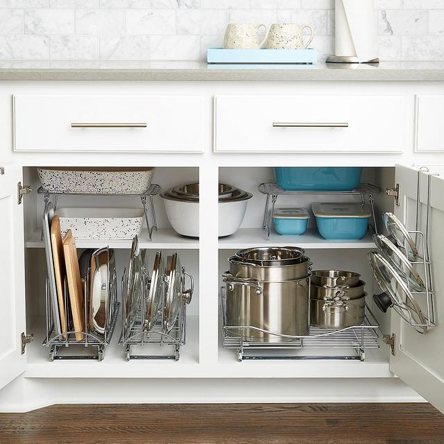 Lower Cabinet Organization Starter Kit from Container Store