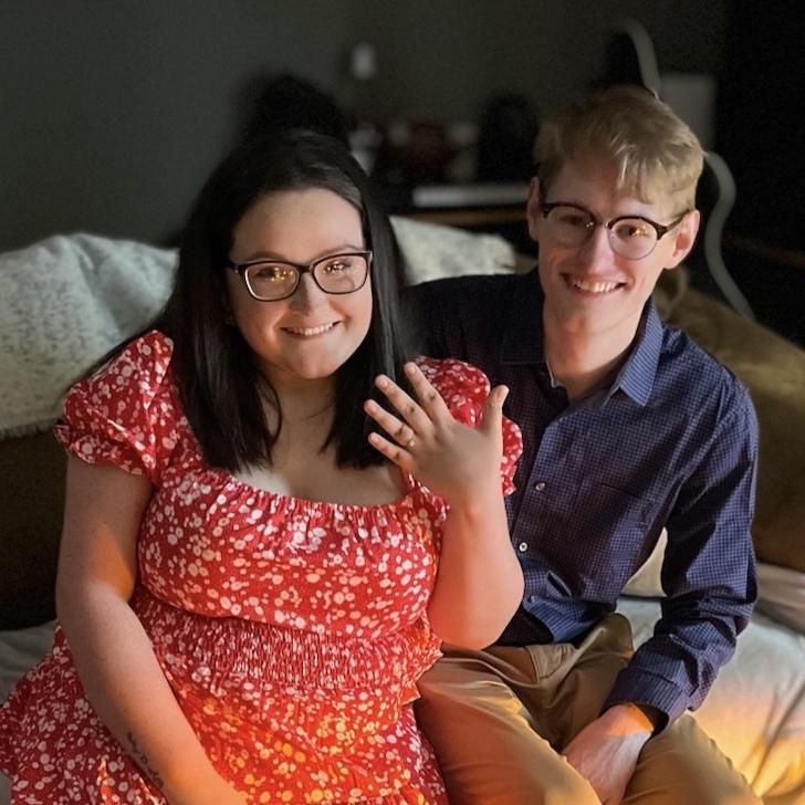 The day he proposed!