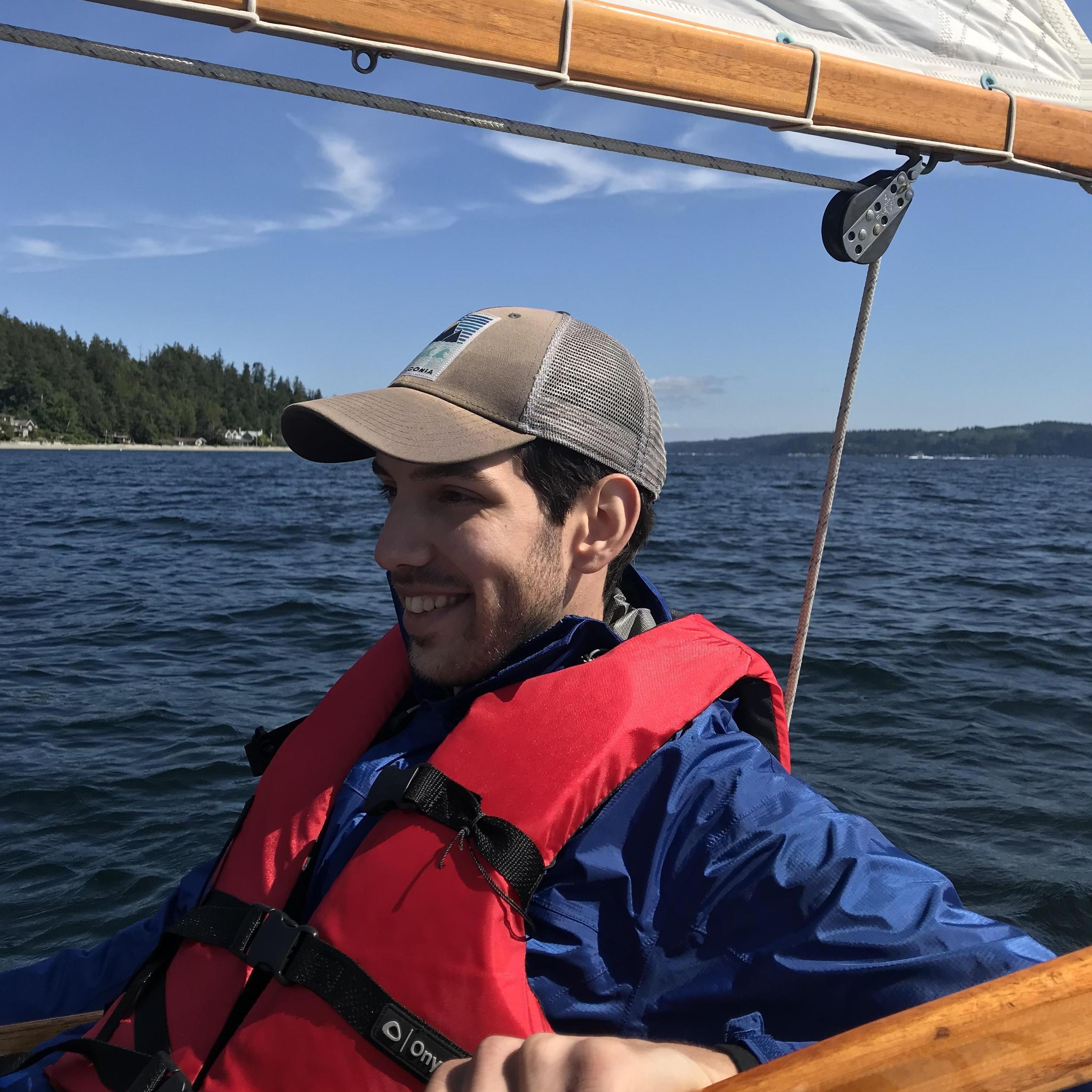 Sailing in the Puget Sound!