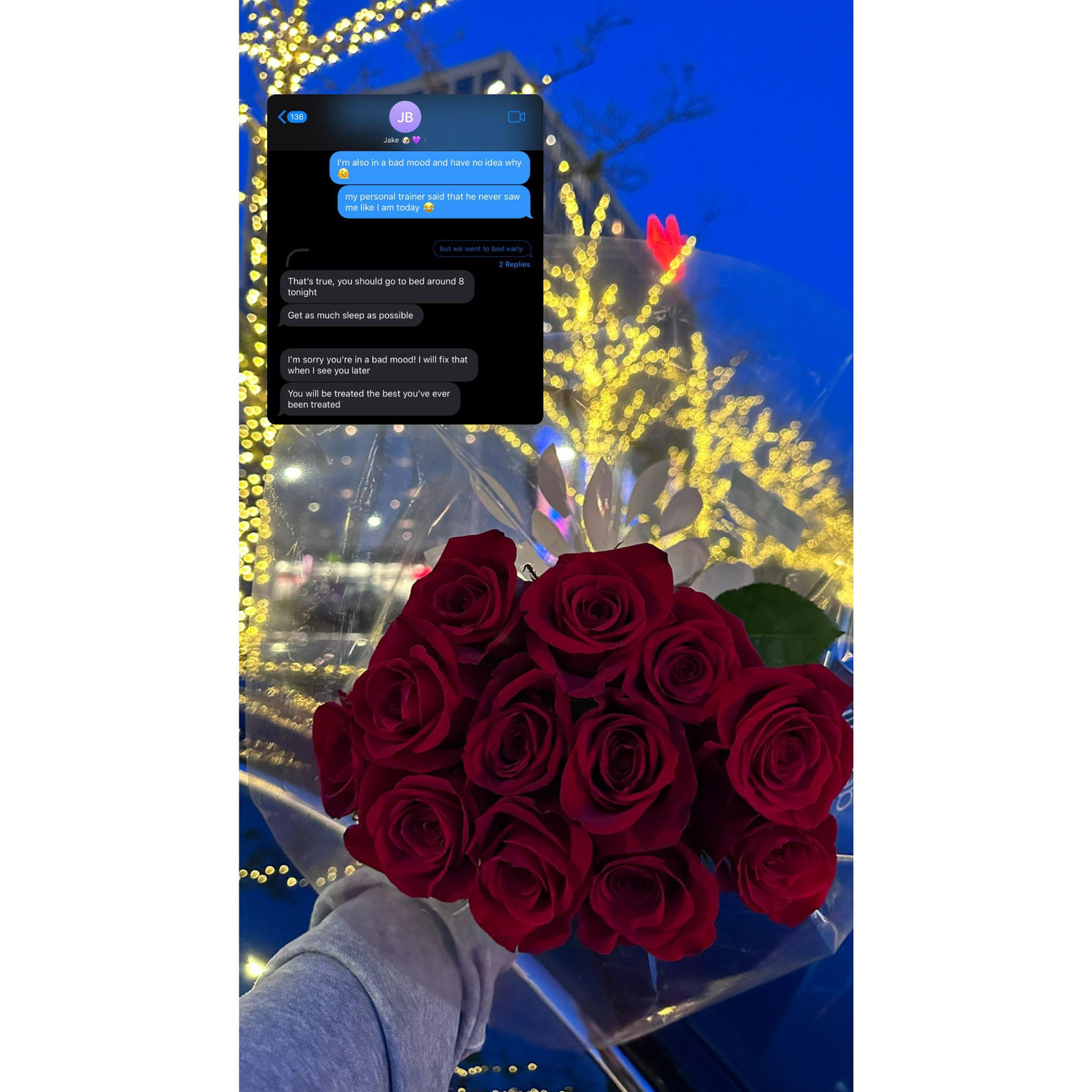 05.17.23 Jake spoiling Thais with beautiful flowers