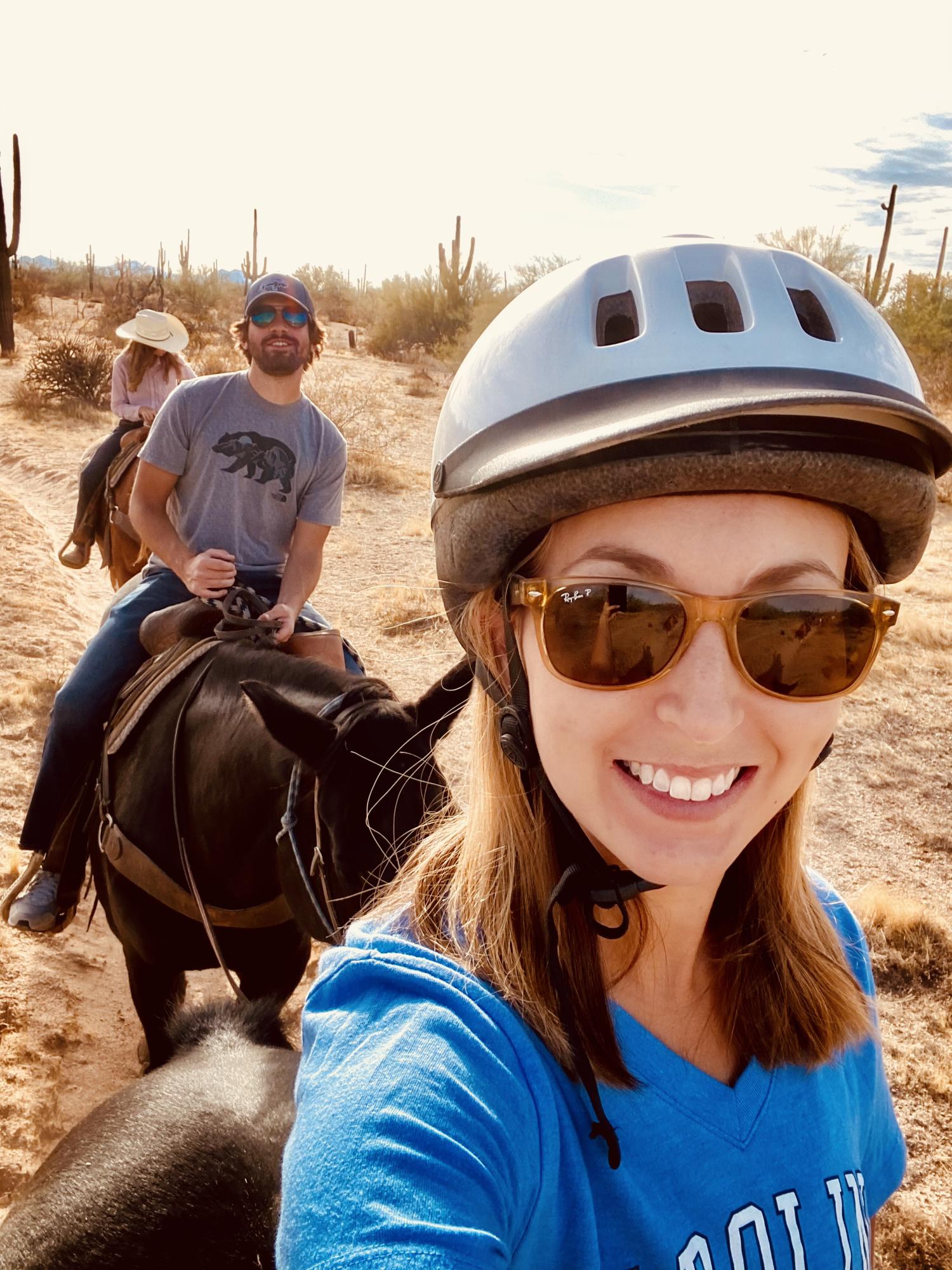 Horseback riding in Arizona