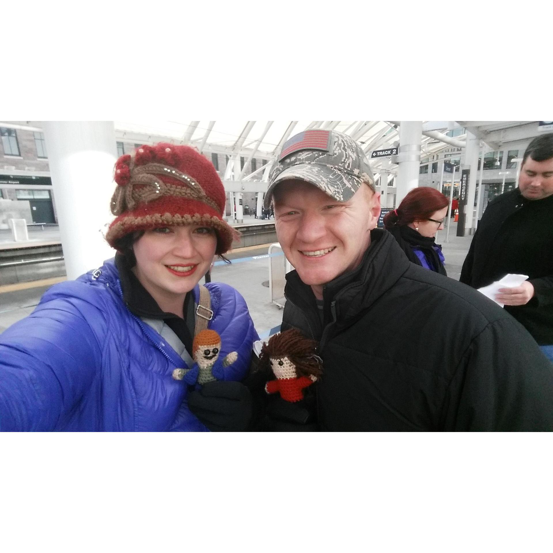 Amtrack trip to Grand Lake.  Dec 2017