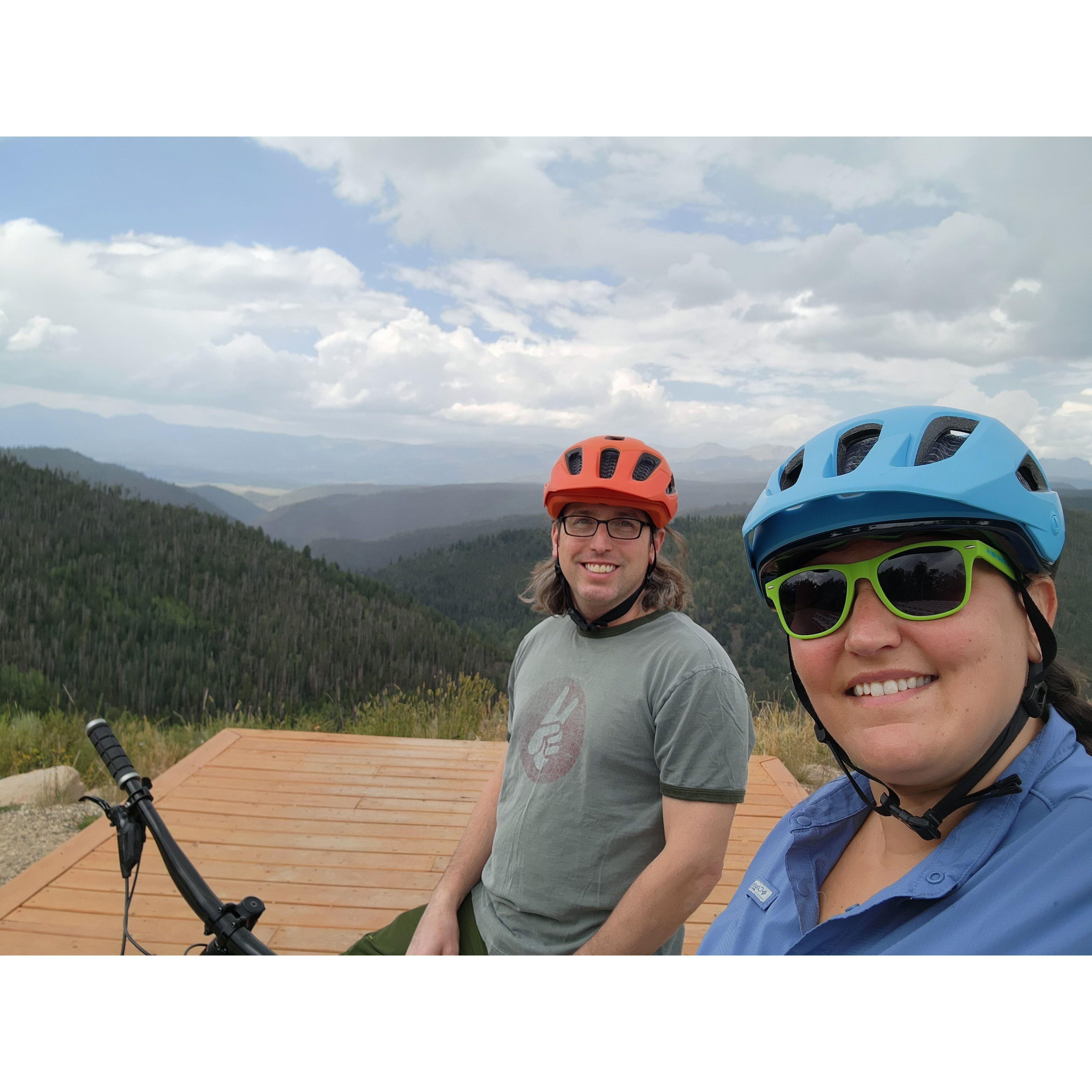 Biking views