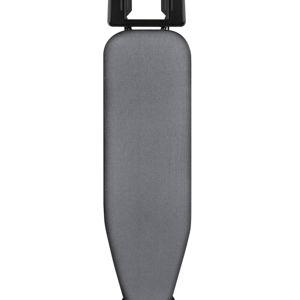 Classic Ironing Board 43" X 13" W/with Iron Rest | Full Metal Construction| Height Adjustable | Heat & Scorch Resistant Fabric | Anti-Skid Feet | Easy to Fold (Dark Grey)