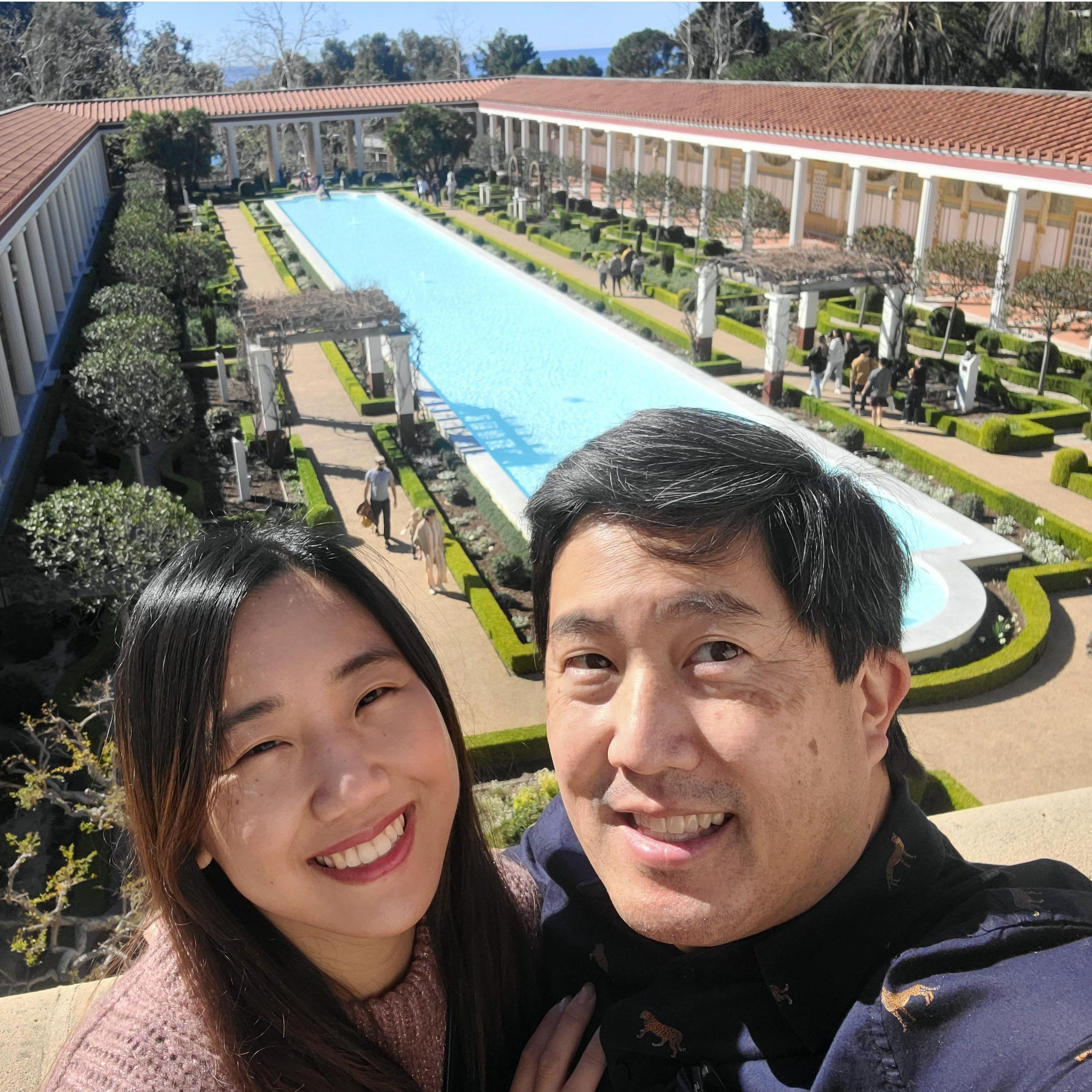 The Getty Villa in Pacific Palisades (February 5, 2022)