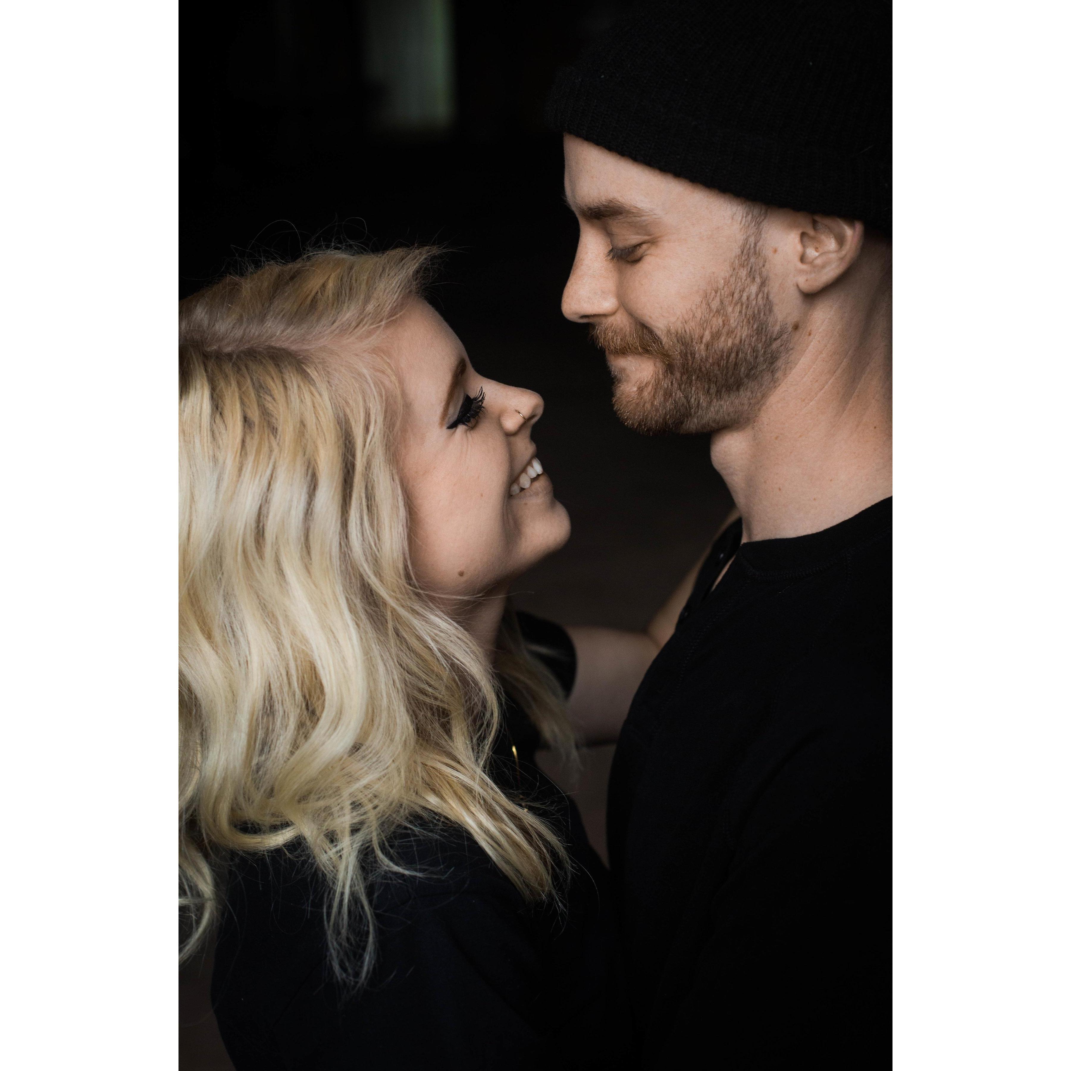 Engagement pics taken by Jess Mahorn