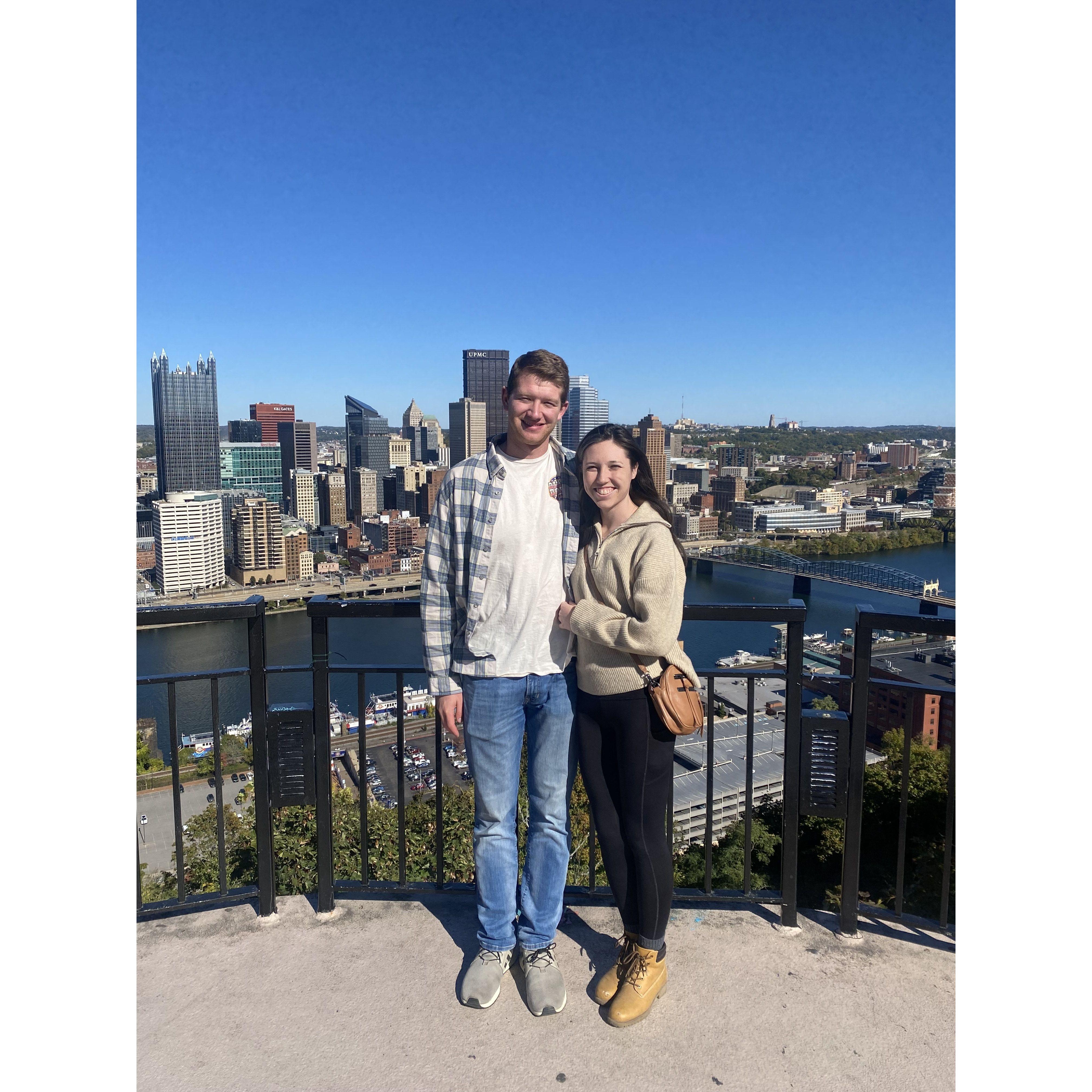 Abby's first trip out to Pennsylvania to meet all of Matt's friends and family