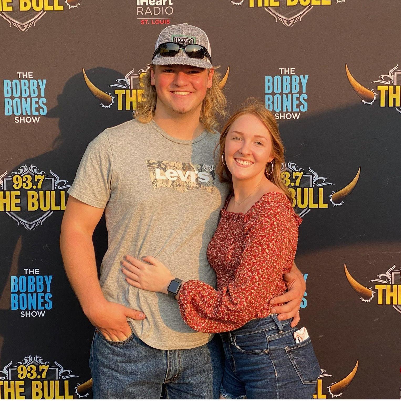 Harrison's first concert: Brad Paisley!!