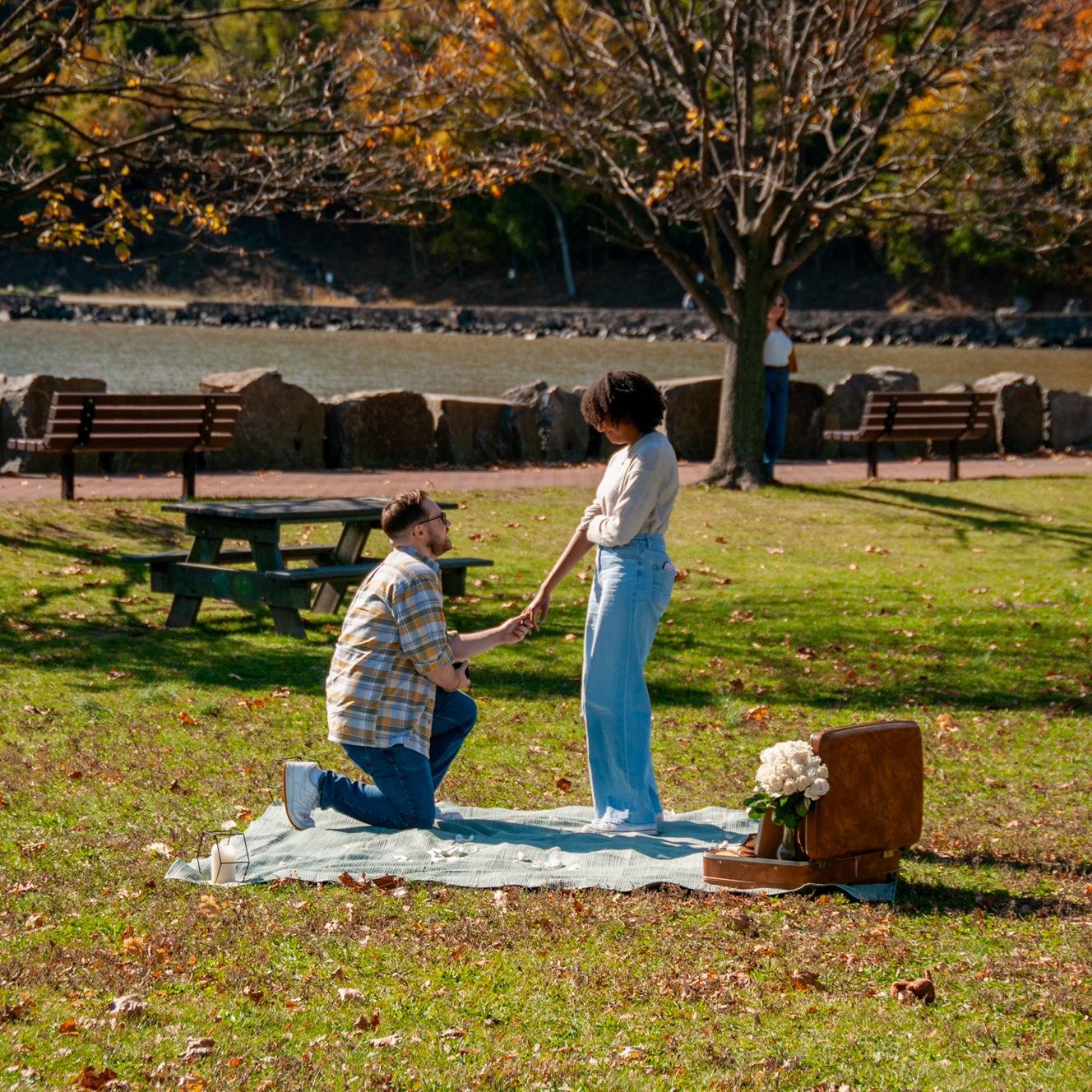 She said yes!