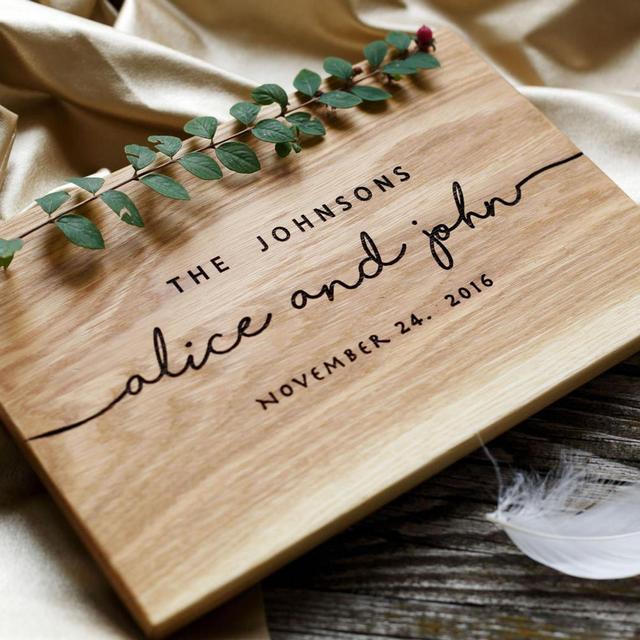 Wedding Gift, Personalized Cutting Board,...