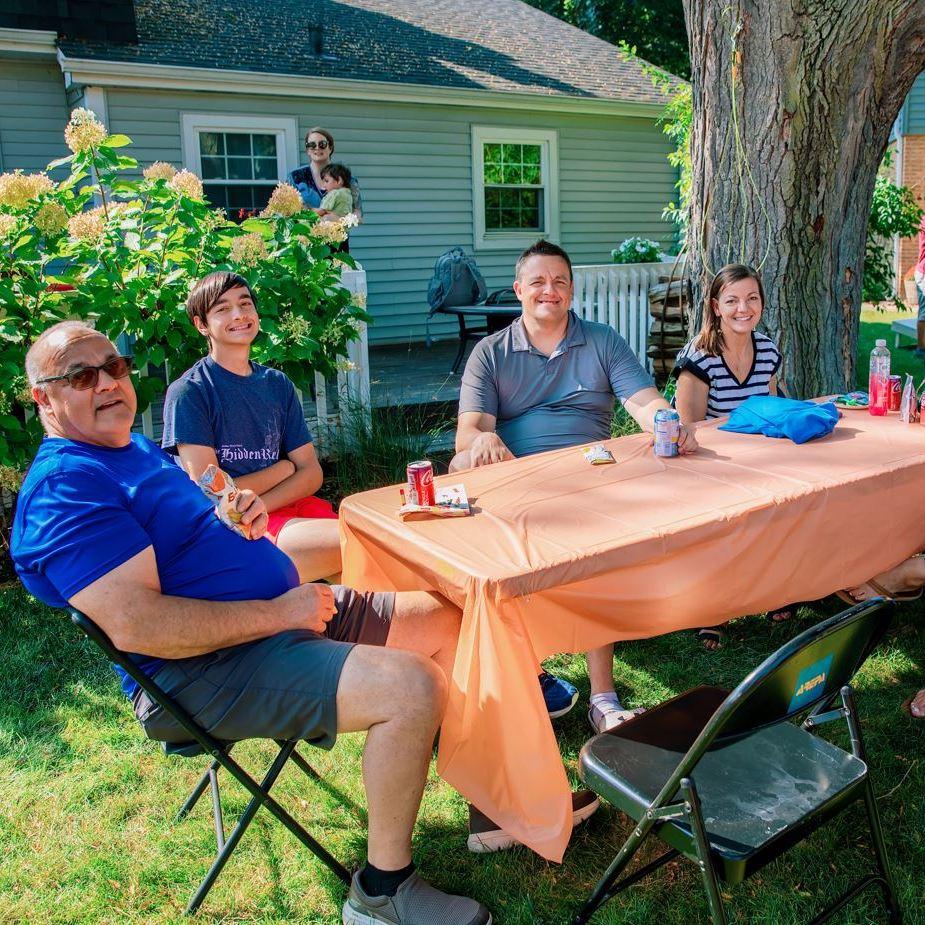 Nolan's 5th Birthday party at the Grandlienard home