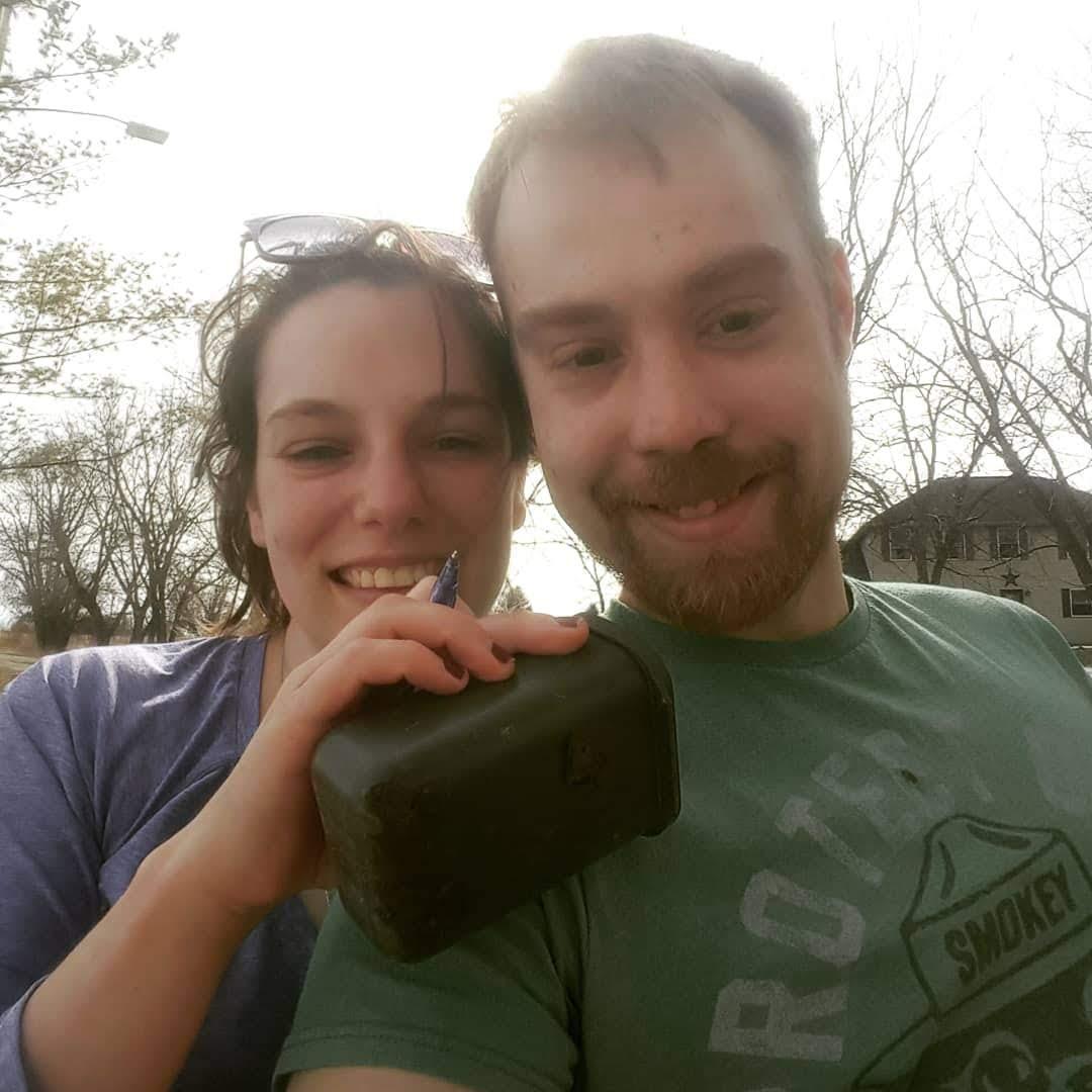 Our first geocatch in 2020