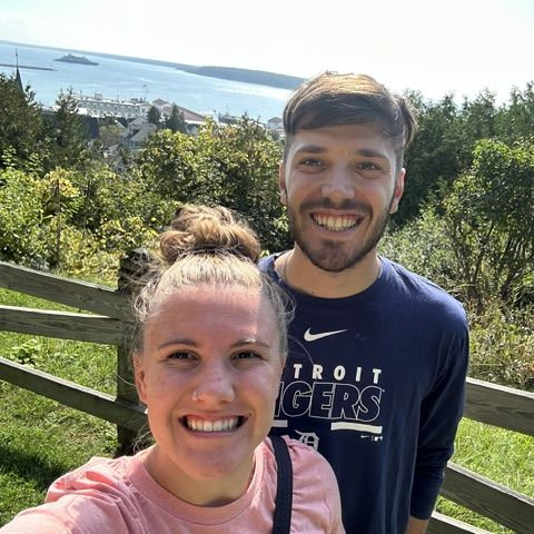Walking around Mackinac Island