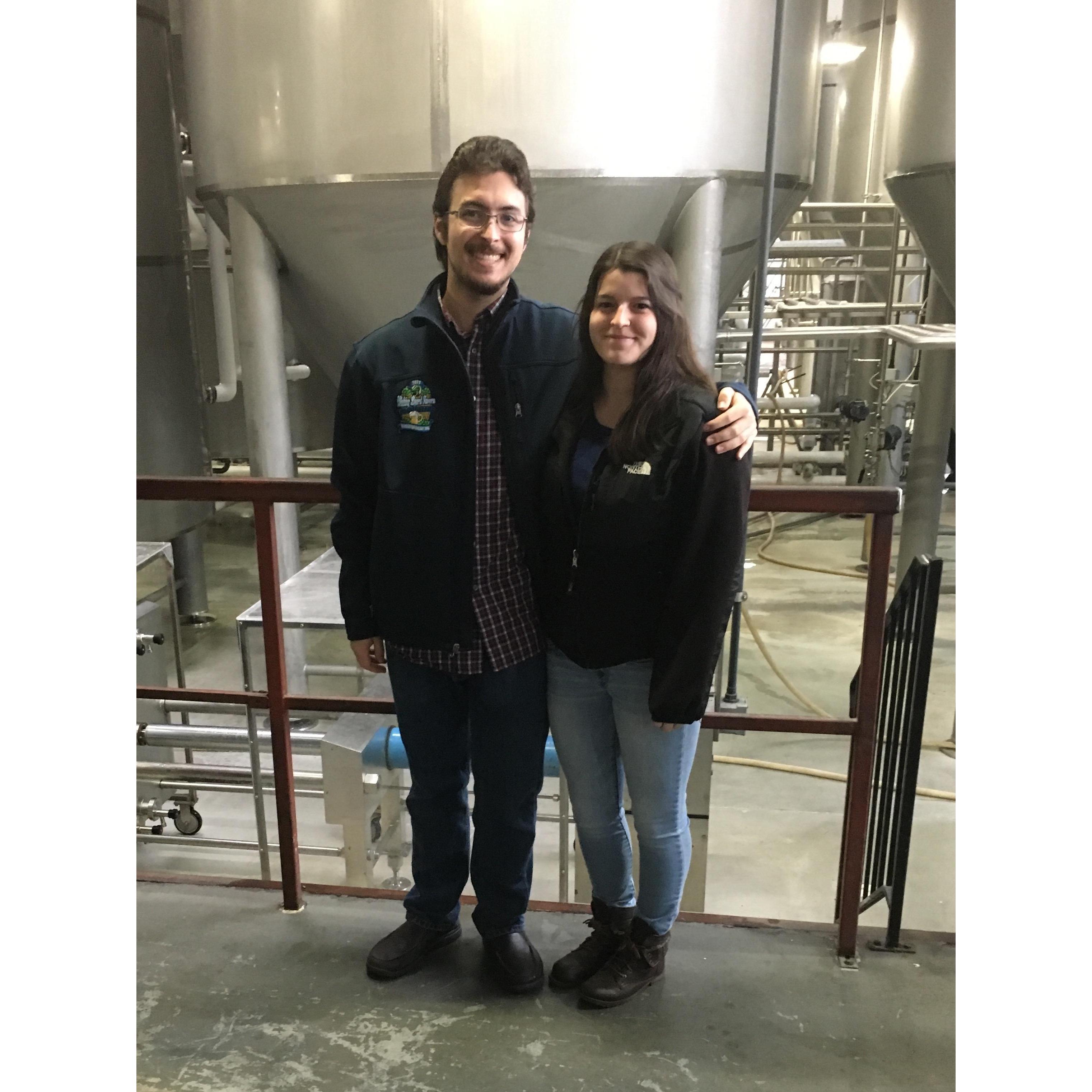 Touring Great Lakes Brewery - April 2016