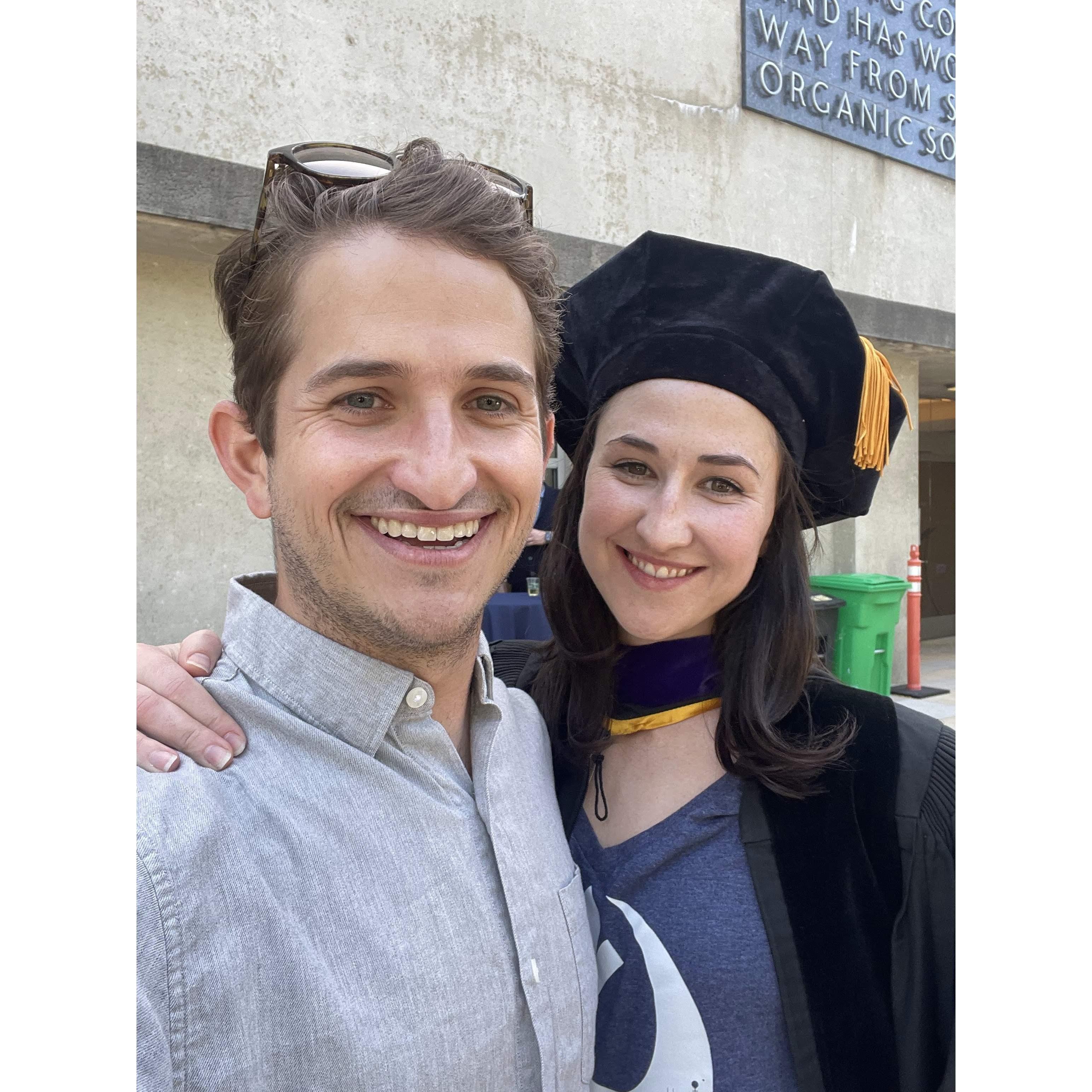 Law school in-person graduation (2 years late)