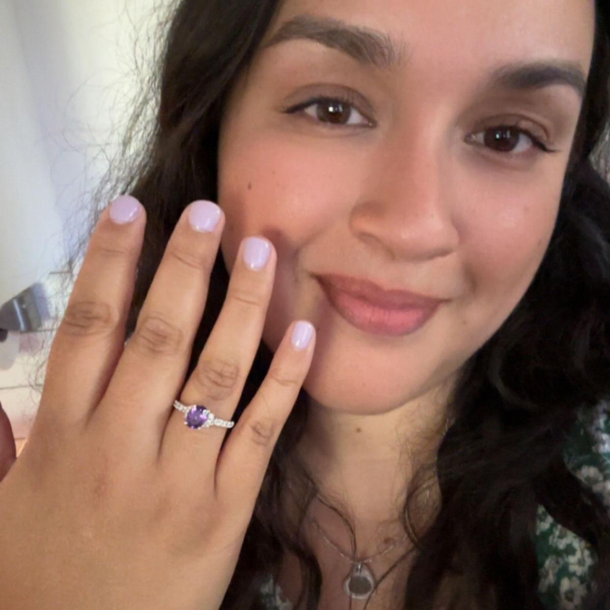 The perfect ring from the most perfect man.