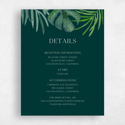 Dark Emerald, Green Wedding Enclosure - Anaheim