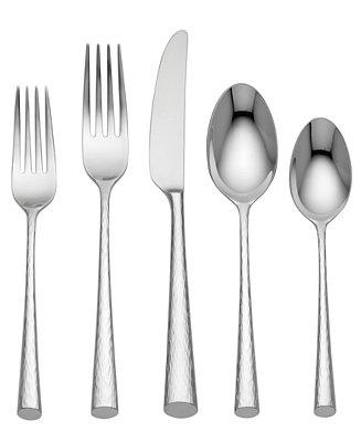 Flatware 18/10, Imperial Caviar 5 Piece Place Setting