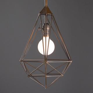 Diamond Drop Cage Pendant
