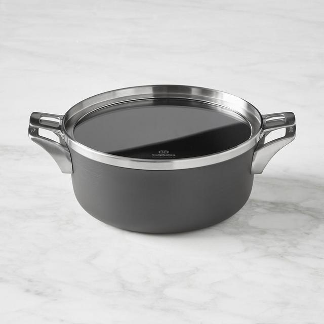 Calphalon Premier Space Saving Nonstick Dutch Oven with Cover, 5 -Qt.