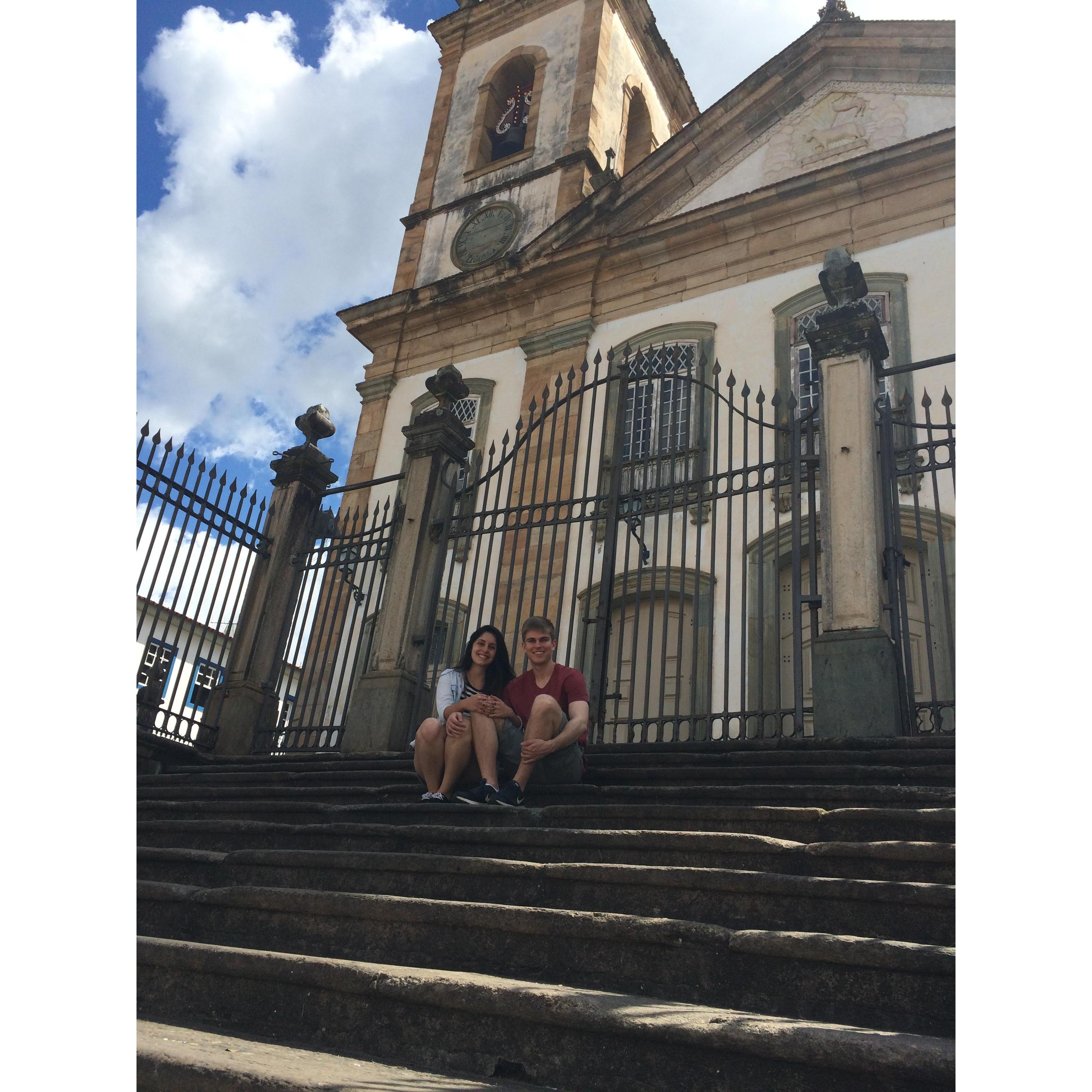 Jake second visit to Brazil back in 2017. Meeting some historic landmarks.