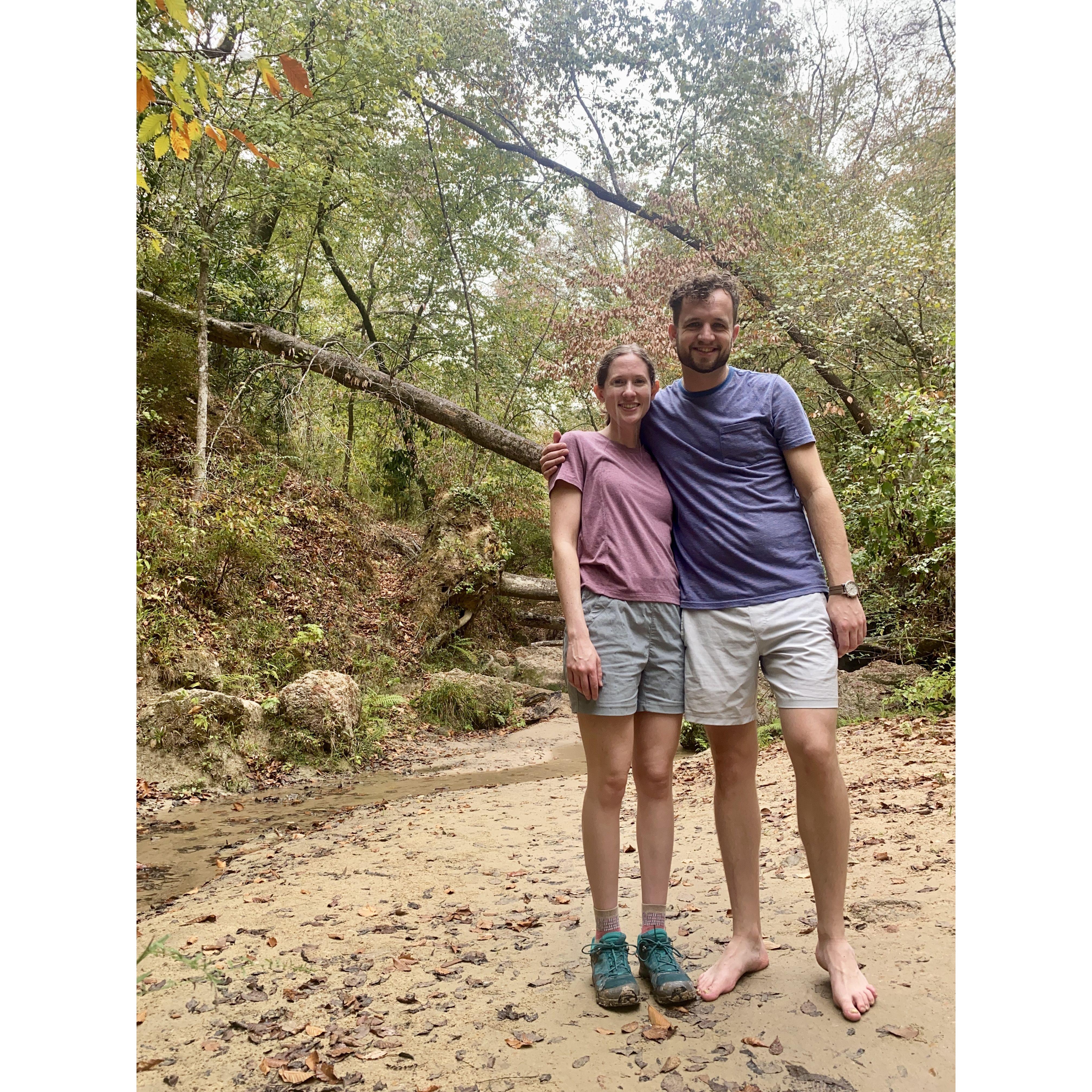 October 2023- Hiking at Clarke's Creek