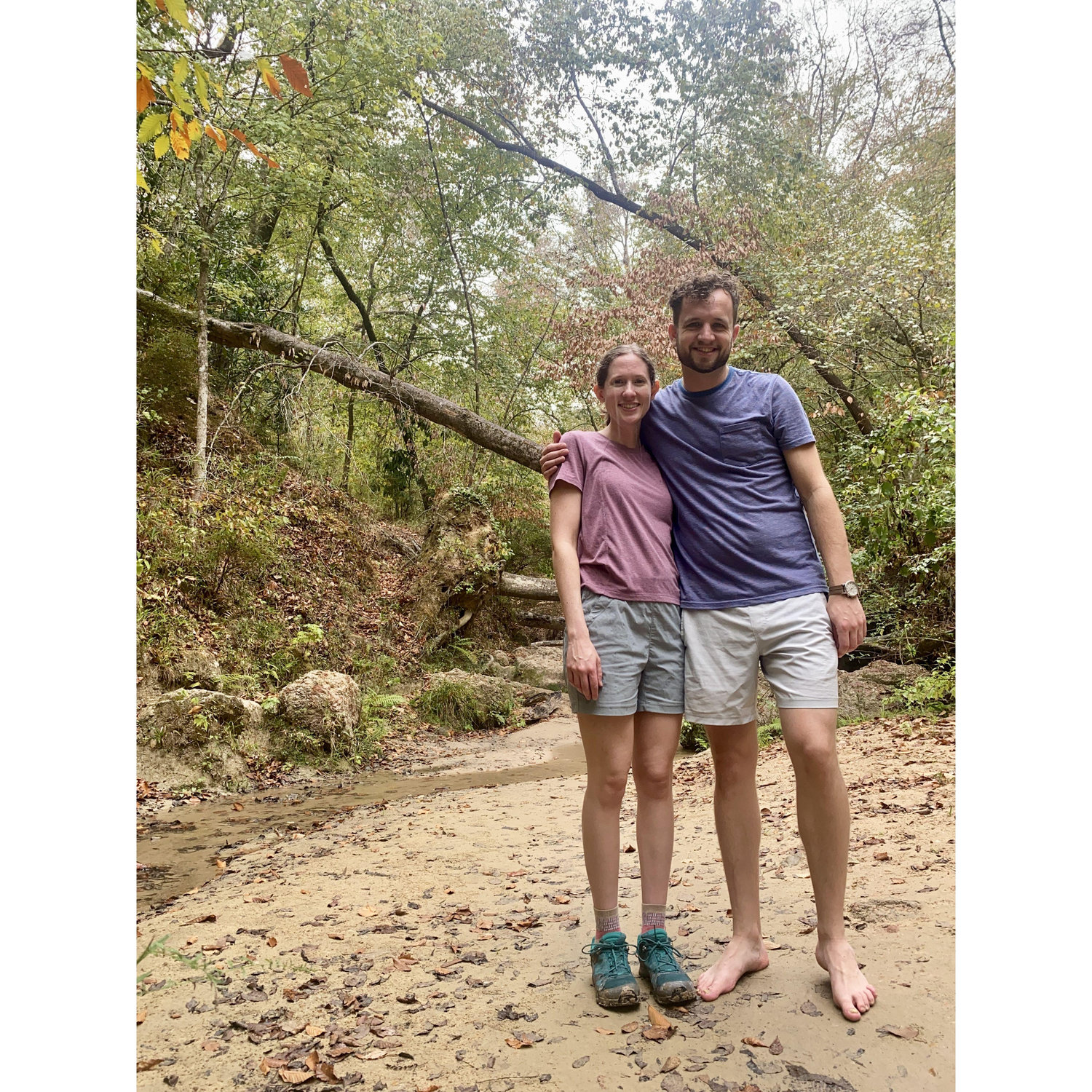October 2023- Hiking at Clarke's Creek
