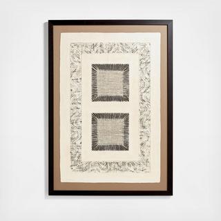 Papel con Cuadrados Paper Wall Art