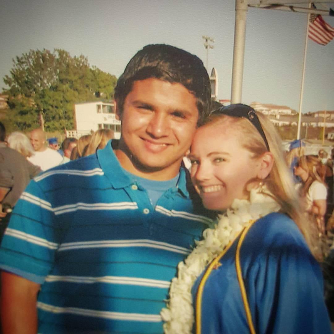 2007: High school graduation, before we had even started dating!