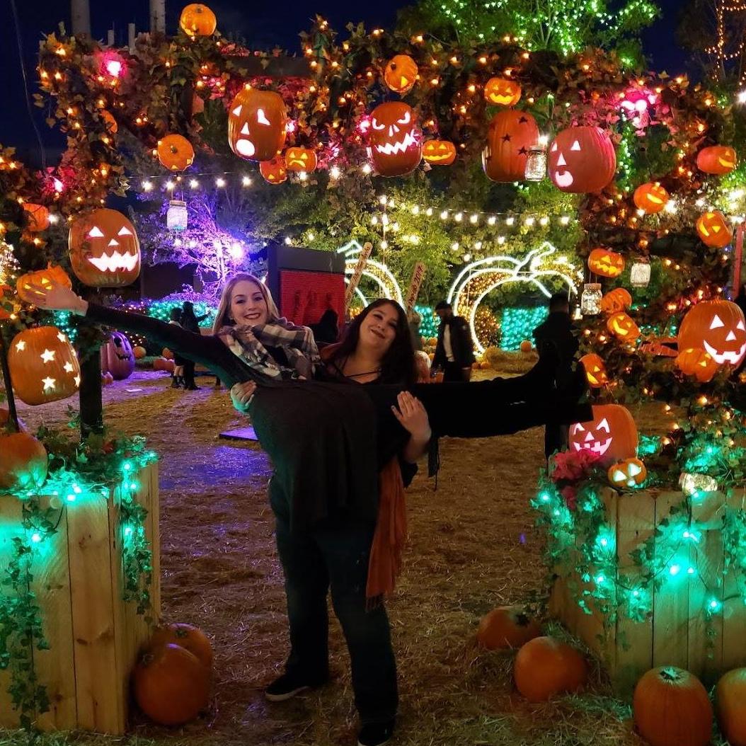 Pumpkin patch with Maria!