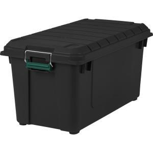 82 Qt. Remington Weathertight Store-It-All Storage Bin in Black (4-Pack)