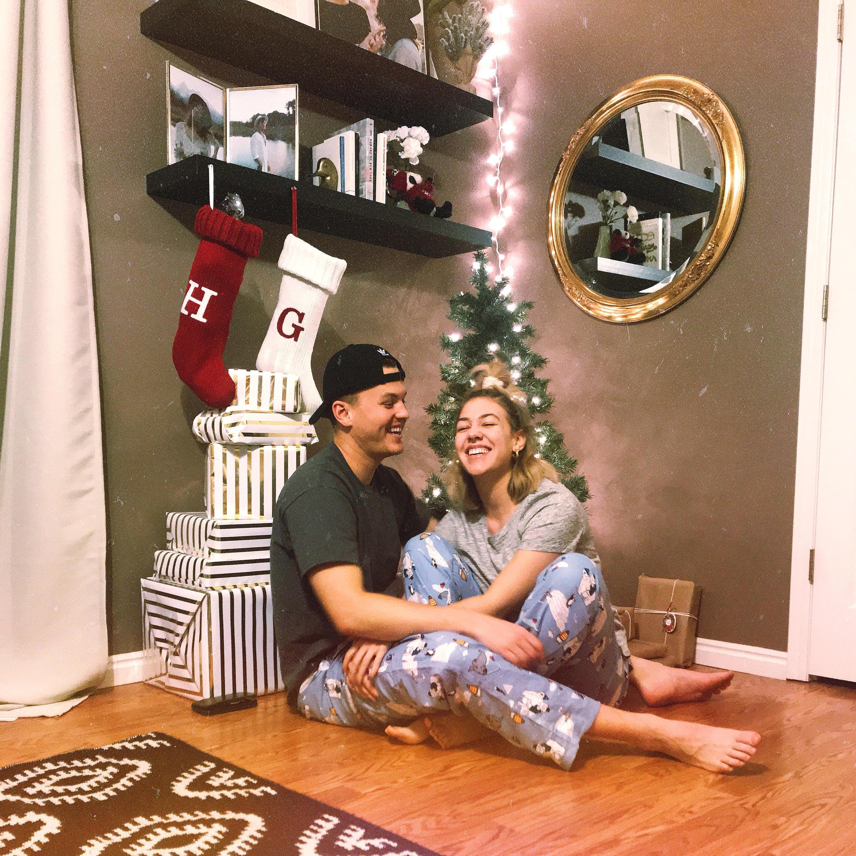 12/25/18 - their first christmas together