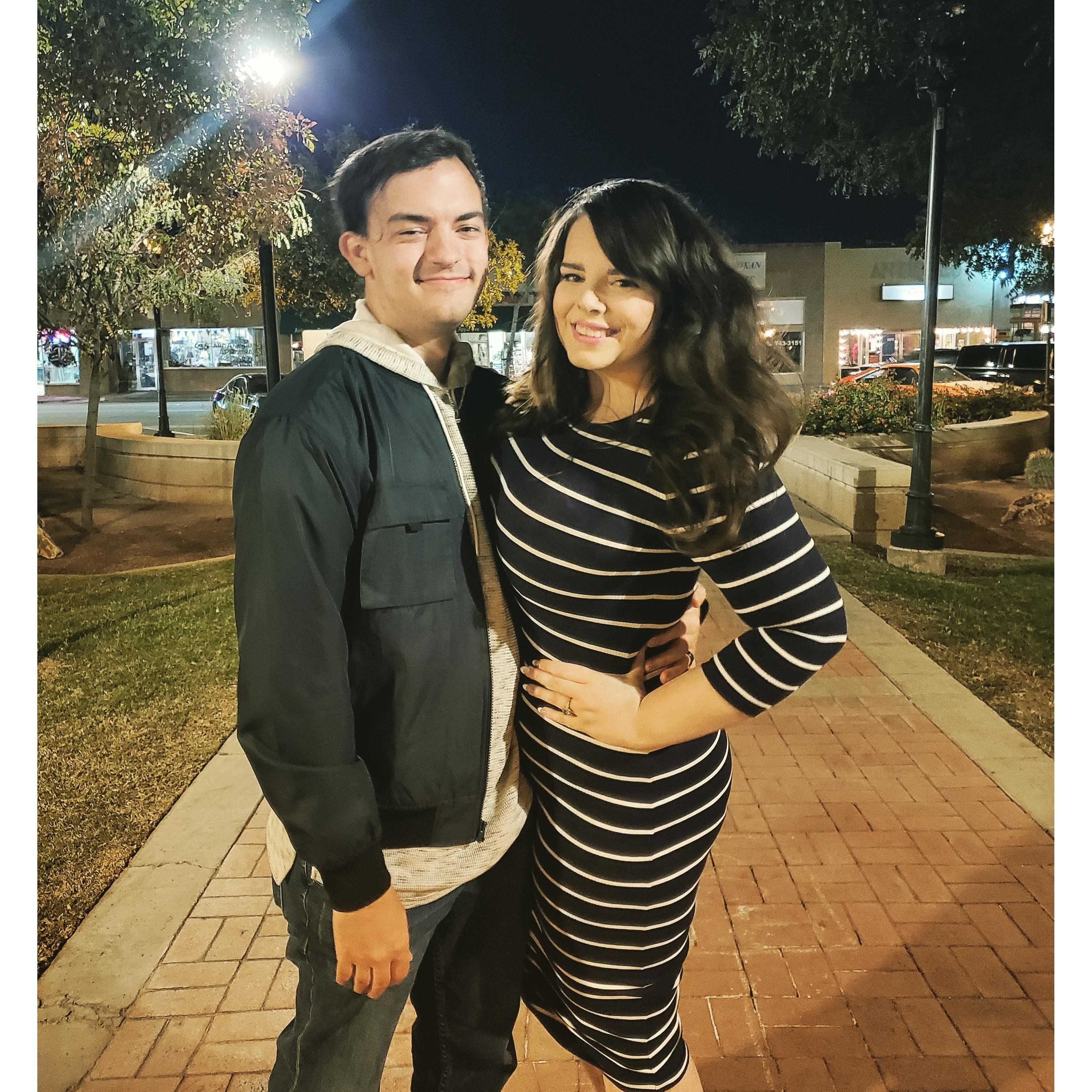 Luna & Solis opening night, he is always my number one fan ❤