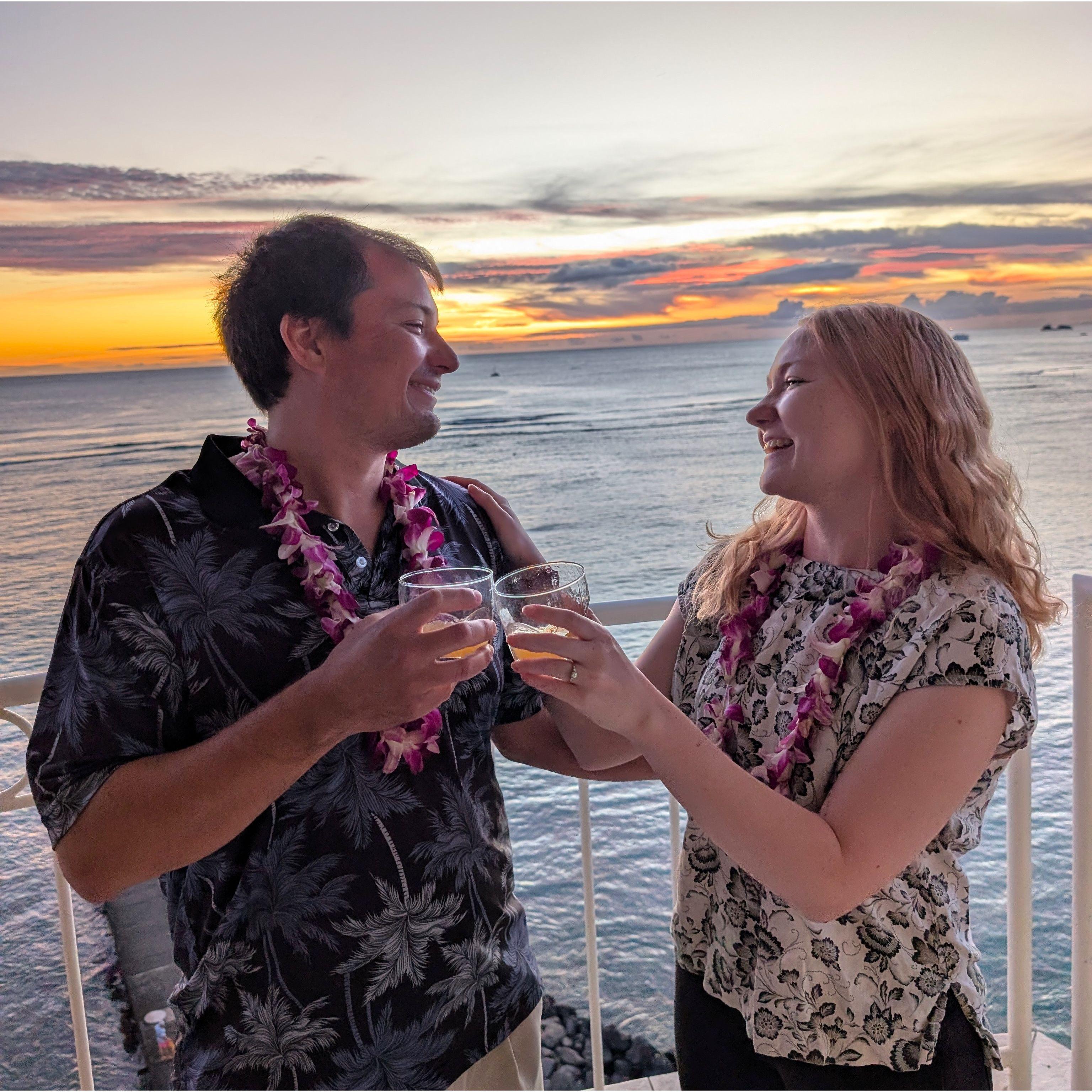 Getting engaged in Hawaii