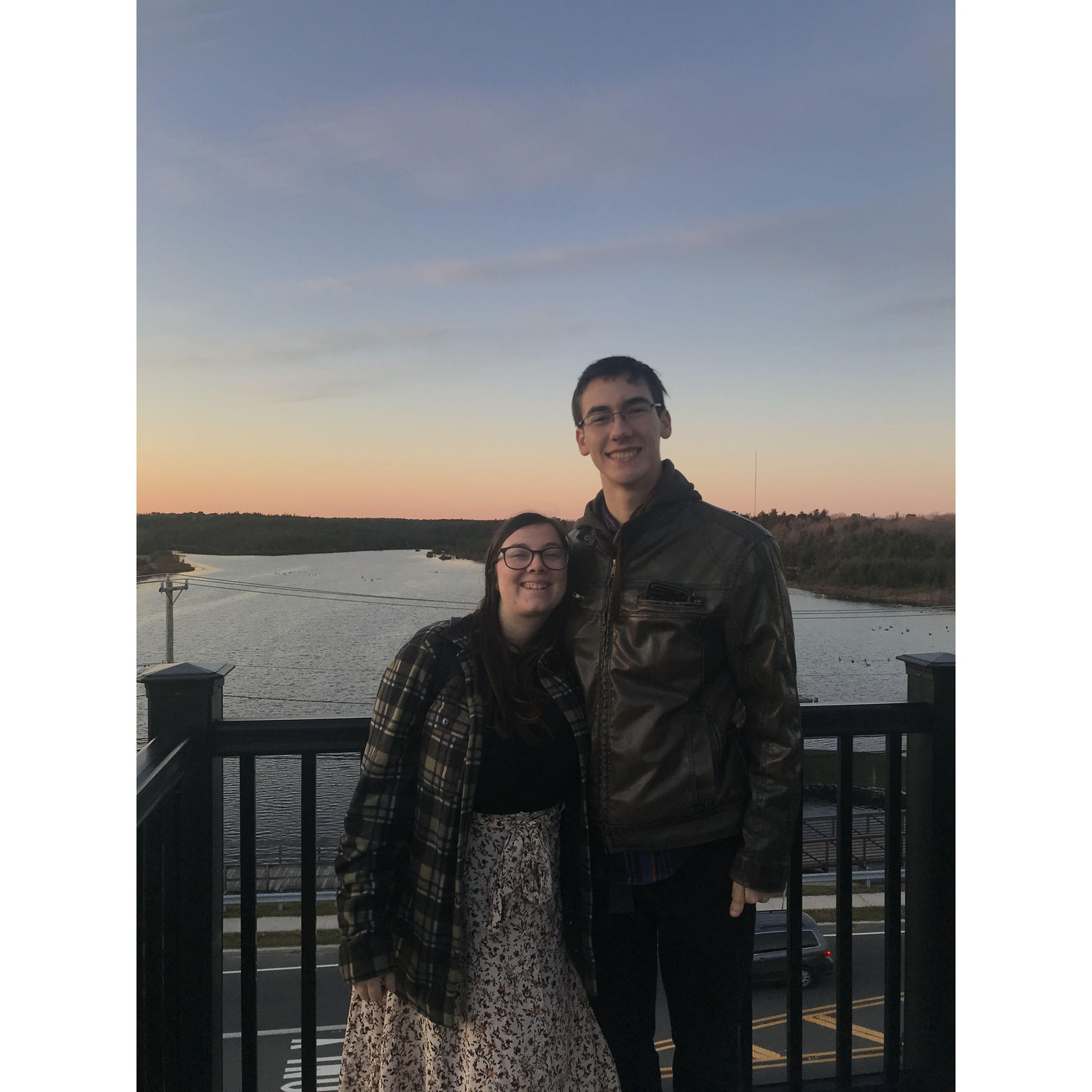 On an excursion at the Tuckerton Seaport. We believe this was taken by the top of their lighthouse.
