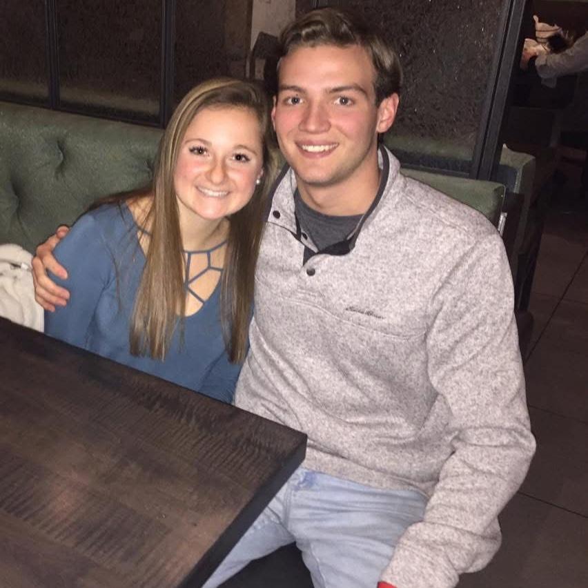 One of their first dates after making things official in December 2016