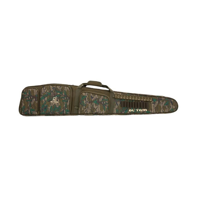 DRAKE Turkey Gun Case with Optics for Hunters | 52" Overall Length | Padded Shoulder Sling | Carry Handle with Hook & Loop Closure | D-Ring & Functional Pockets |OSFM, Greenleaf