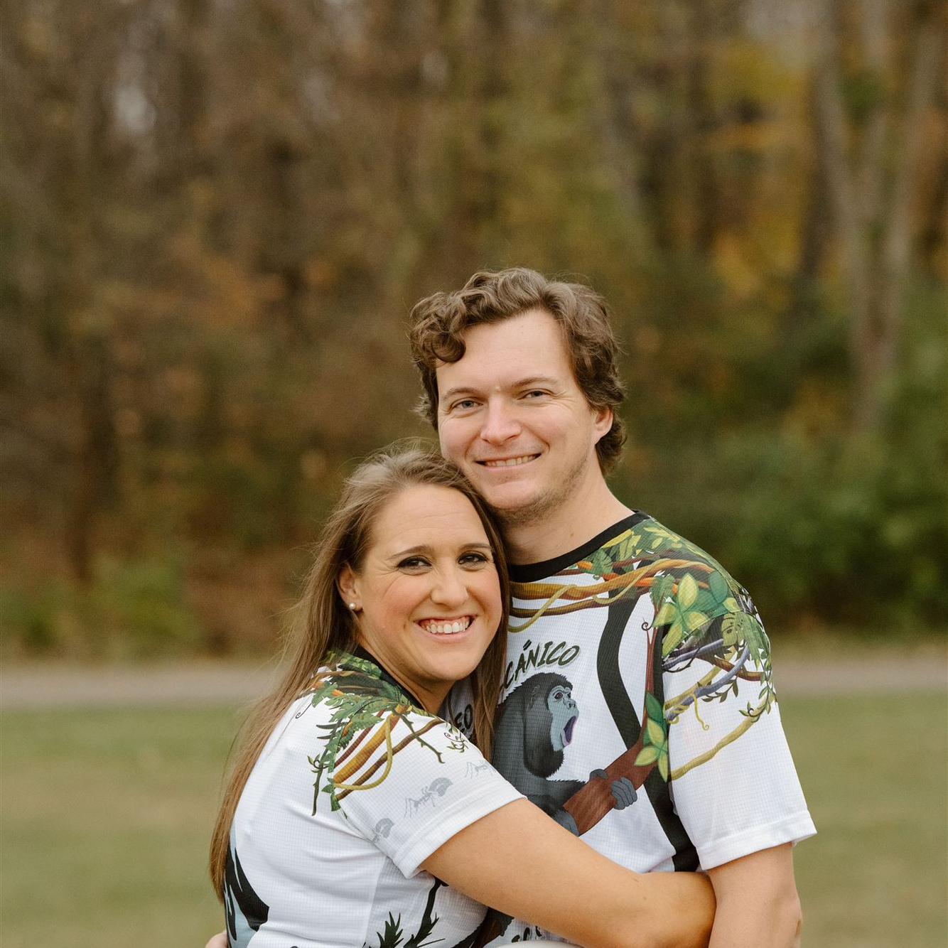 Engagement Photos at the place we had our first date, Rotary Park in Livonia, MI