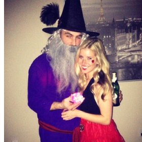 A Wizard and his Queen of Hearts - Halloween 2014