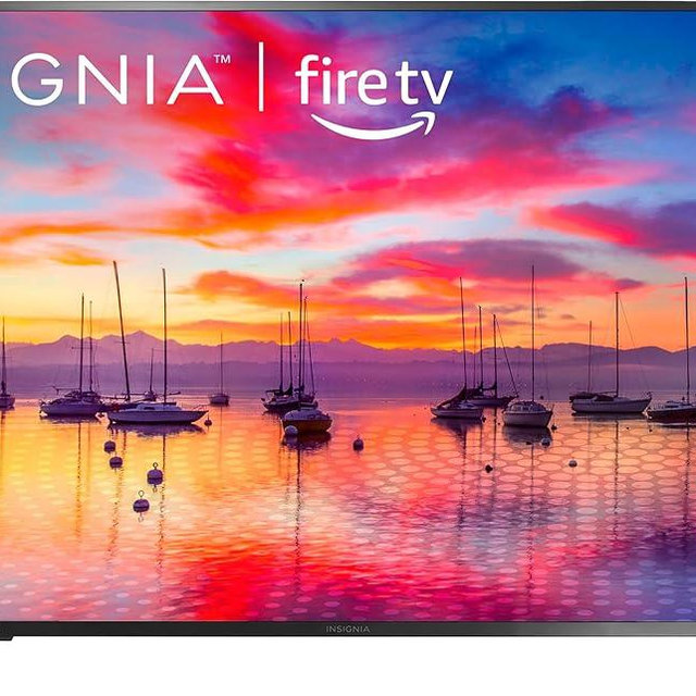 INSIGNIA 58-inch Class F30 Series LED 4K UHD Smart Fire TV with Alexa Voice Remote (NS-58F301NA25, 2024 Model)
