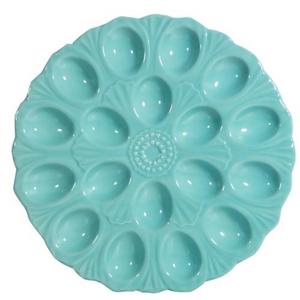 Turquoise Egg Plate | Kirklands