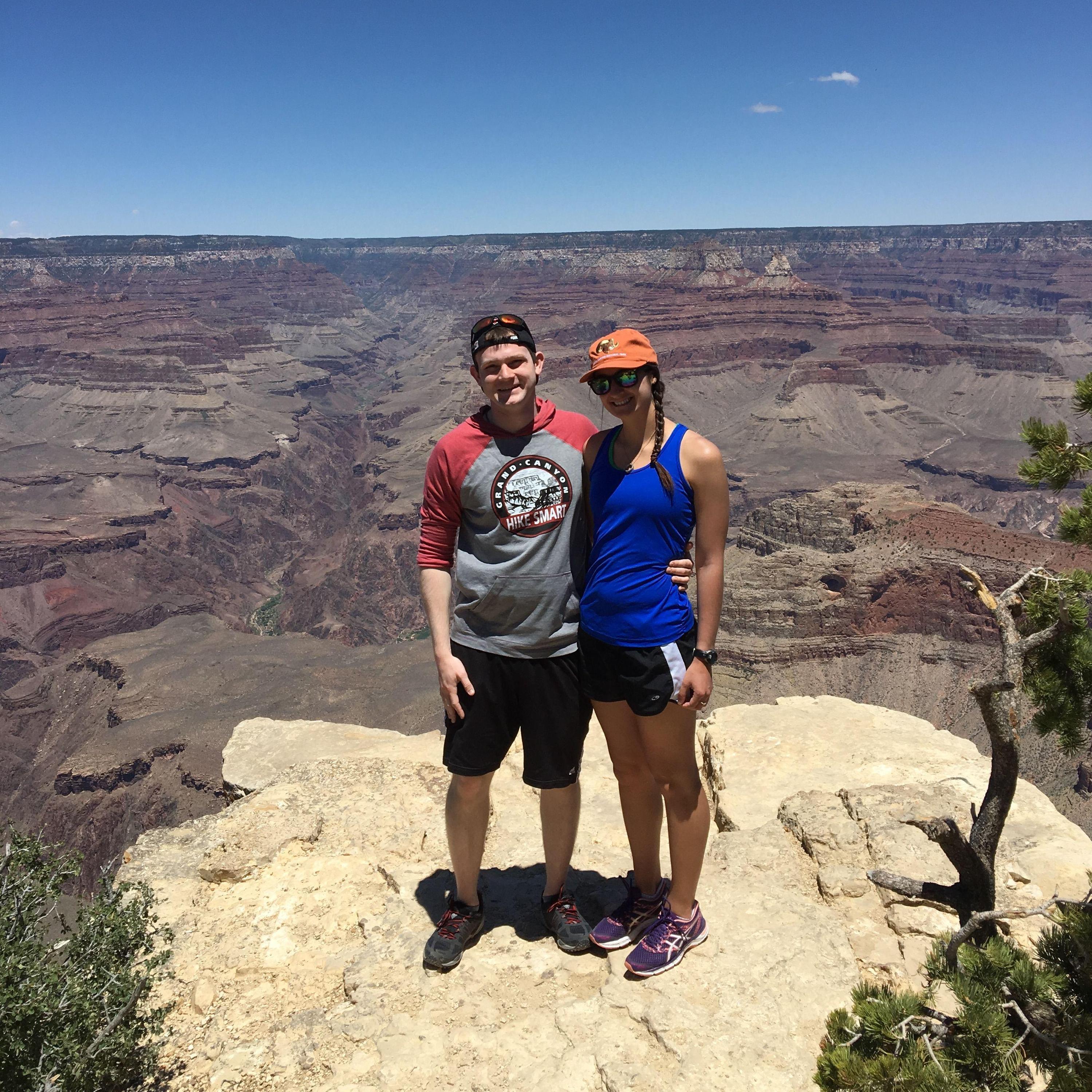 We stopped at the Grand Canyon while moving Dom from Charleston to San Diego, May 2018