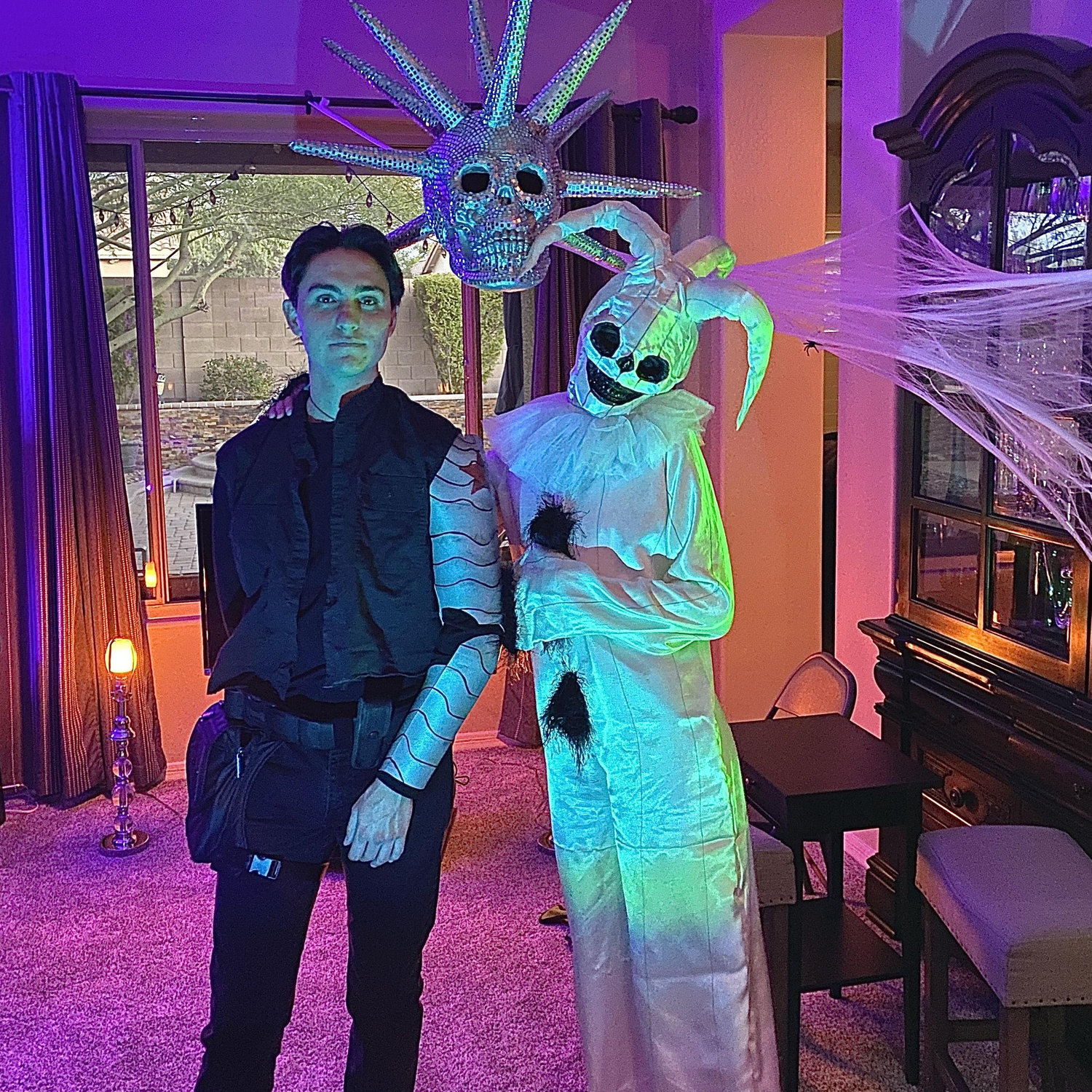 Yearly hand-crafted halloween costumes, no correlation
