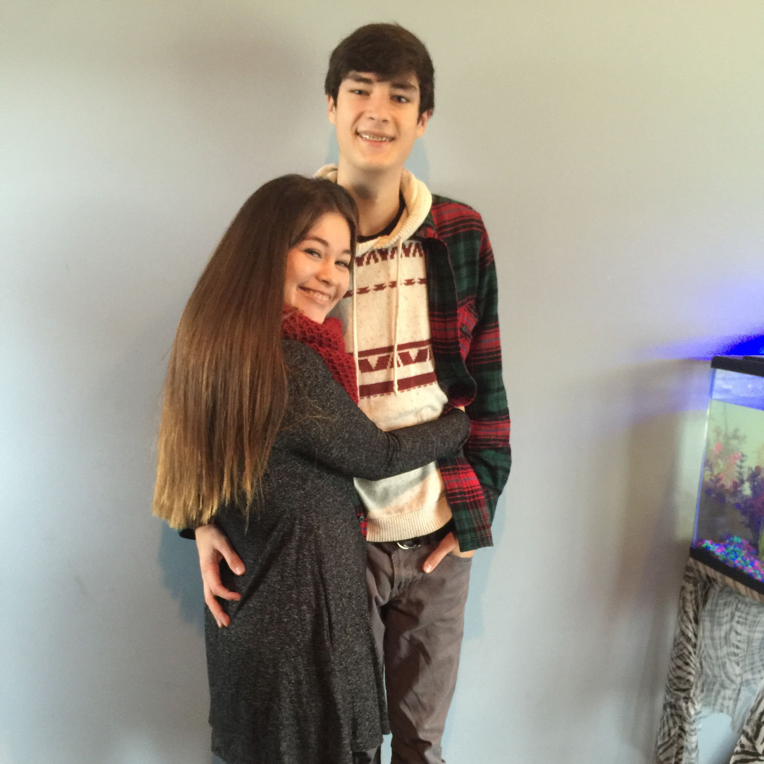 November 2015: Our first thanksgiving together!