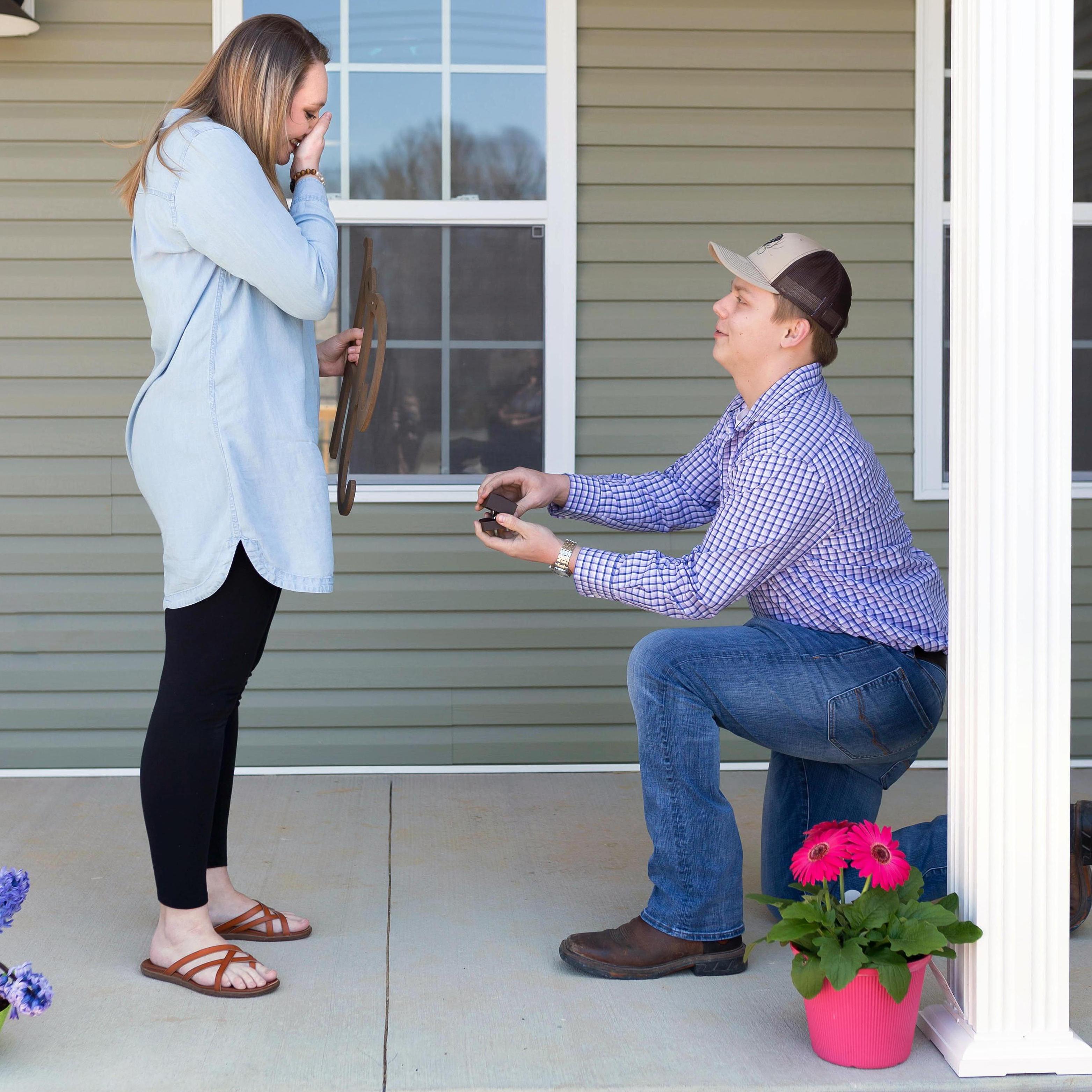 When he proposed 3-28-19