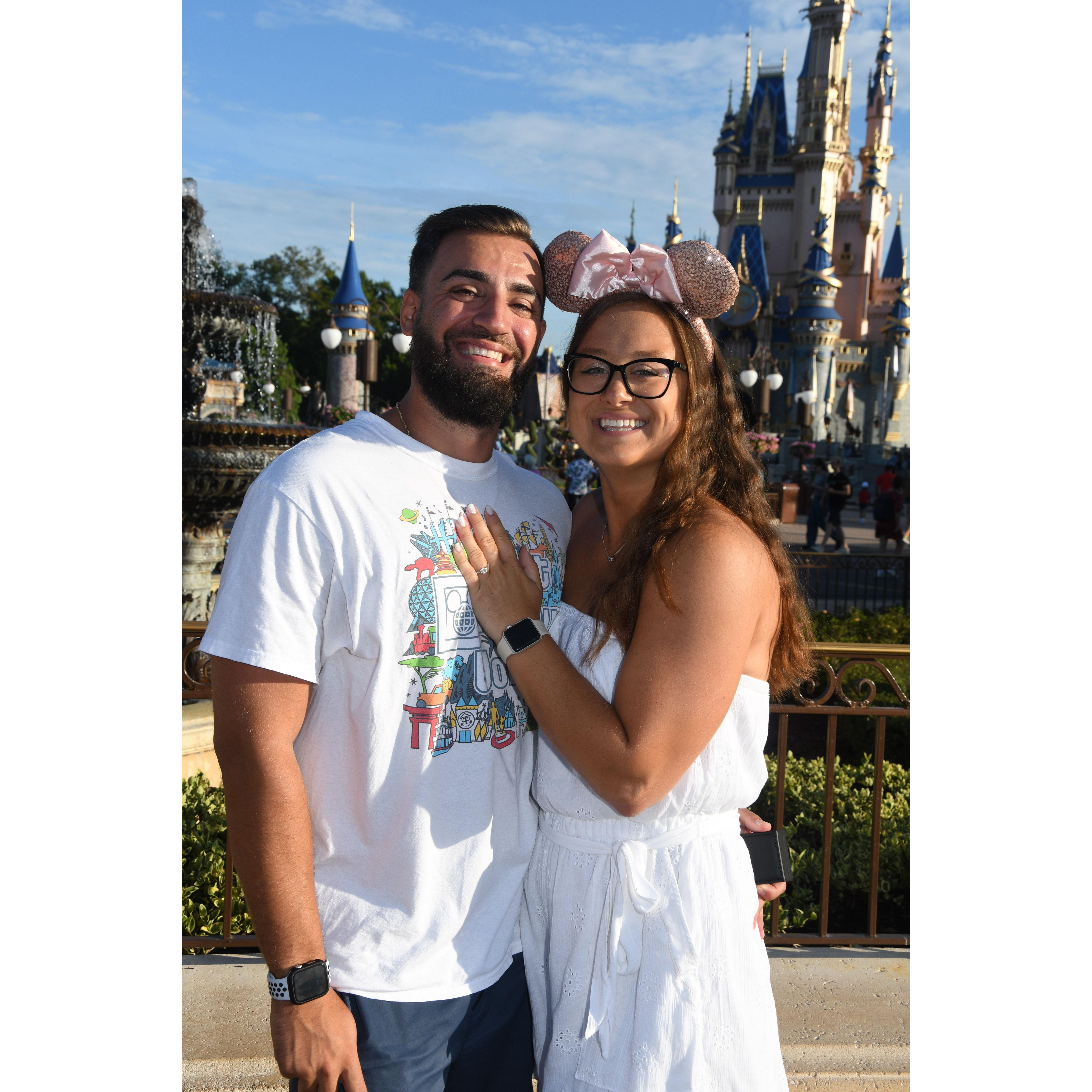 Our third time at Disney! WE'RE ENGAGED!!