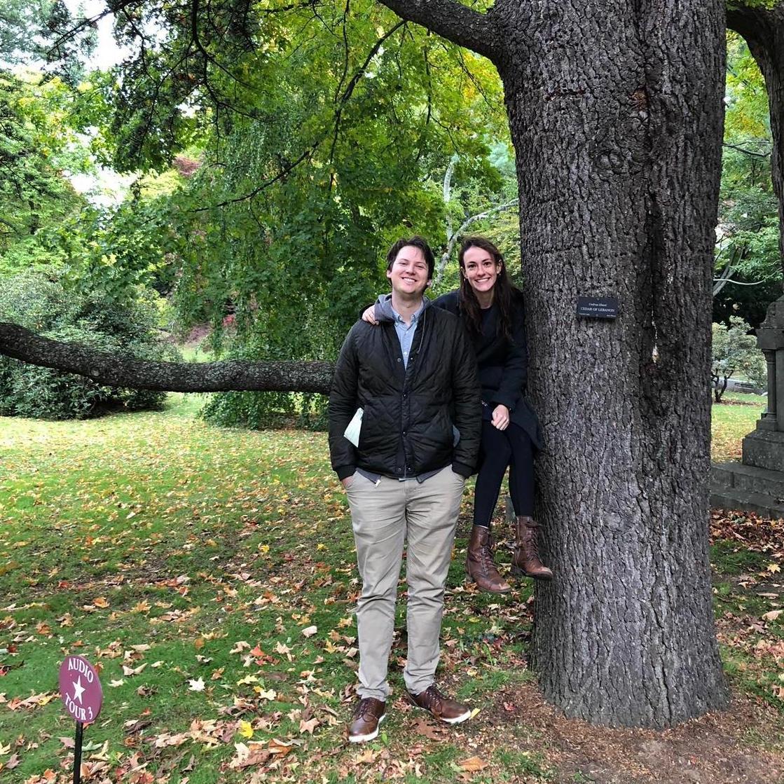 Mount Auburn Cemetery - our ceremony location. October 2018.