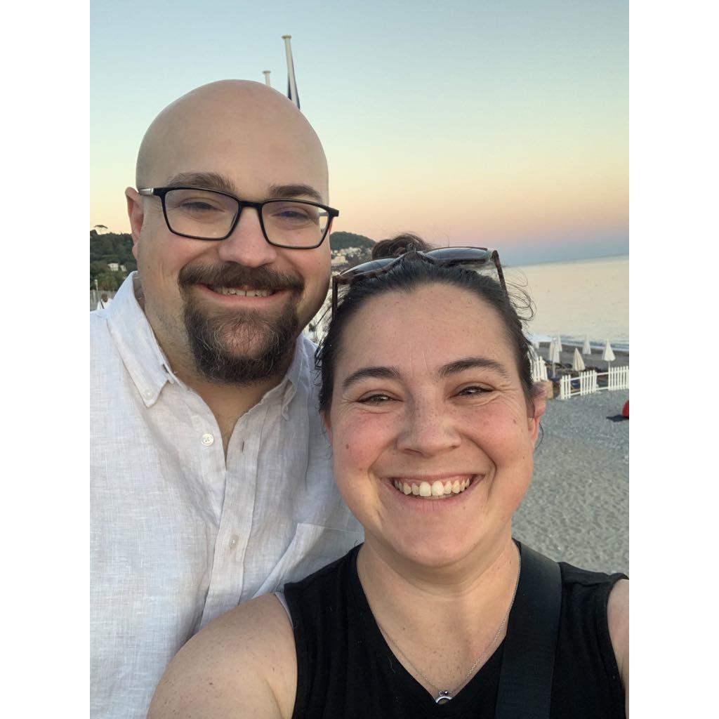 Dinner on the Mediterranean. Nice, France Sept. 2023